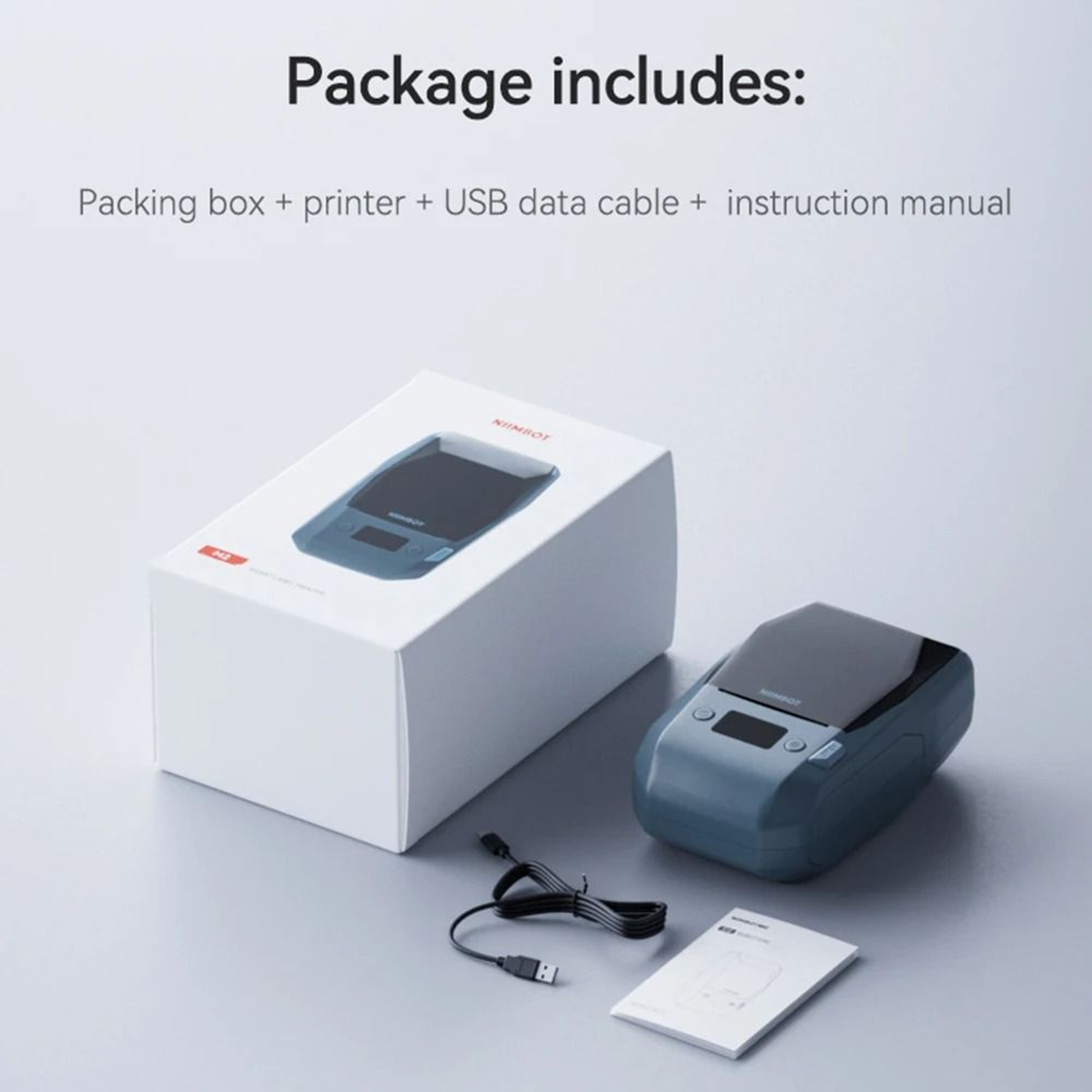 NIIMBOT M2 Thermal Transfer Cable  Network Label Printer For Electrical  Telecom Organization 5