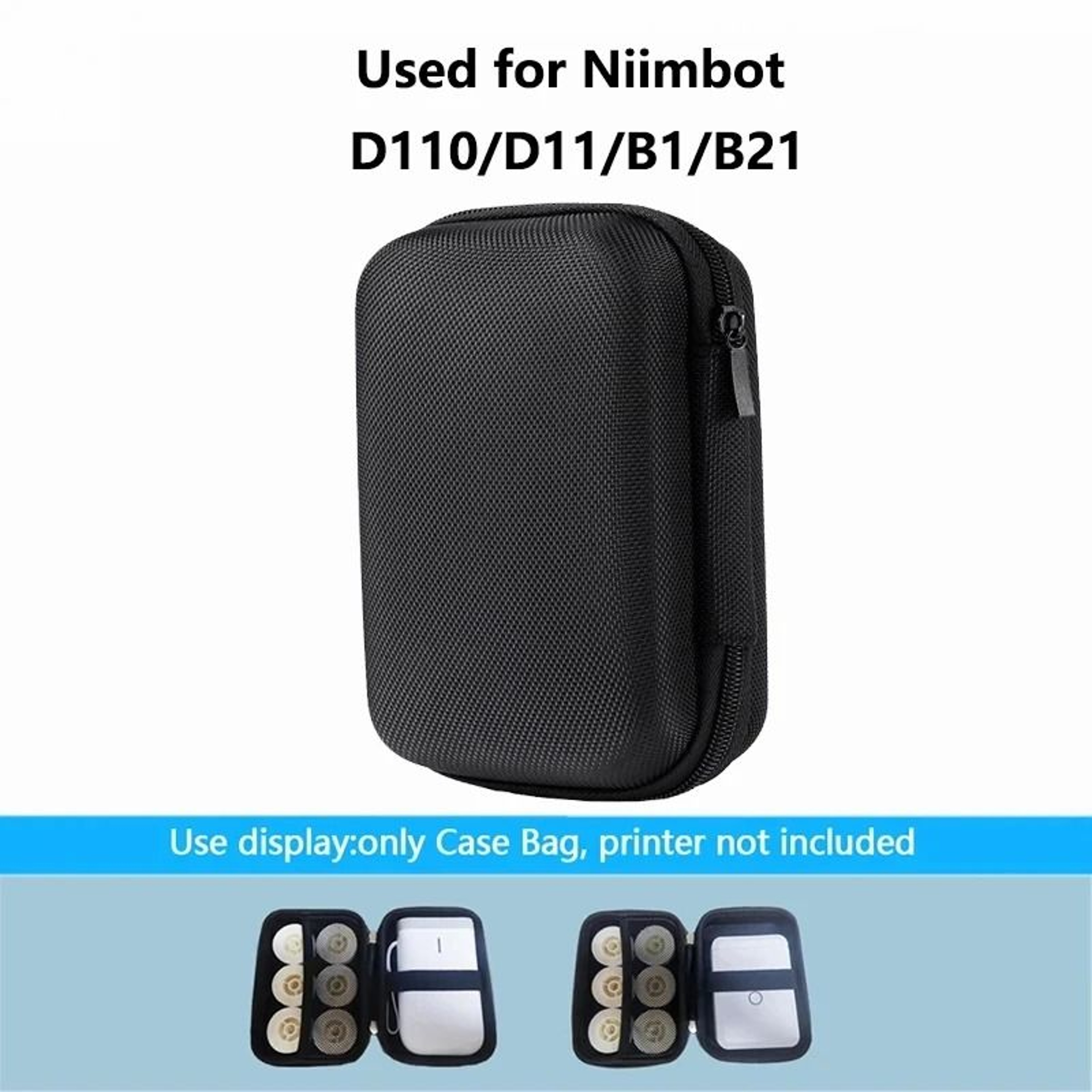 NIIMBOT Official Protective Hard Shell Travel Storage Case Bag For D11  D110 Mini Portable Label Pr 9