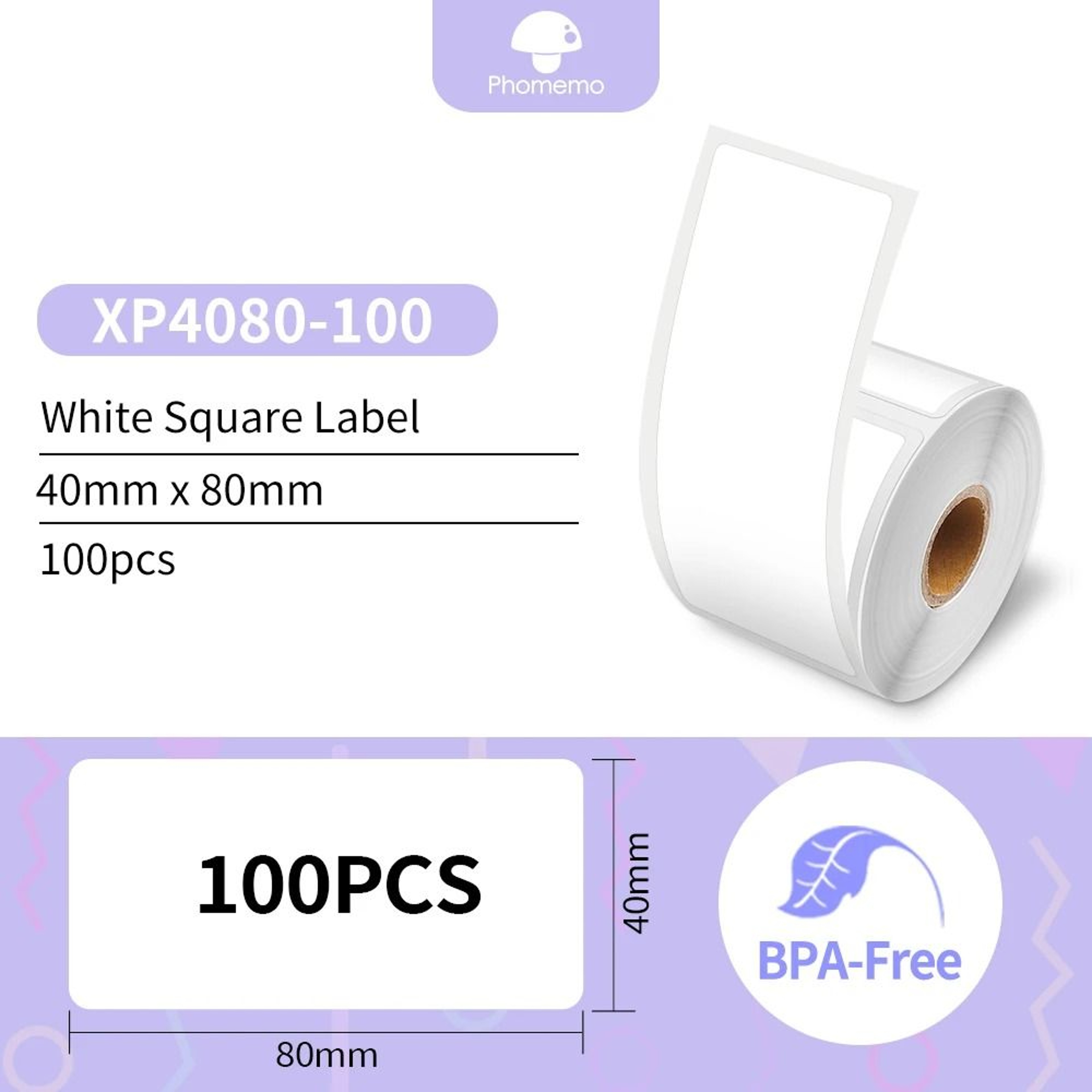 Phomemo M110 MultiPurpose Wireless Bluetooth Thermal Label Printer For Barcodes Clothing Tags  Reta 16