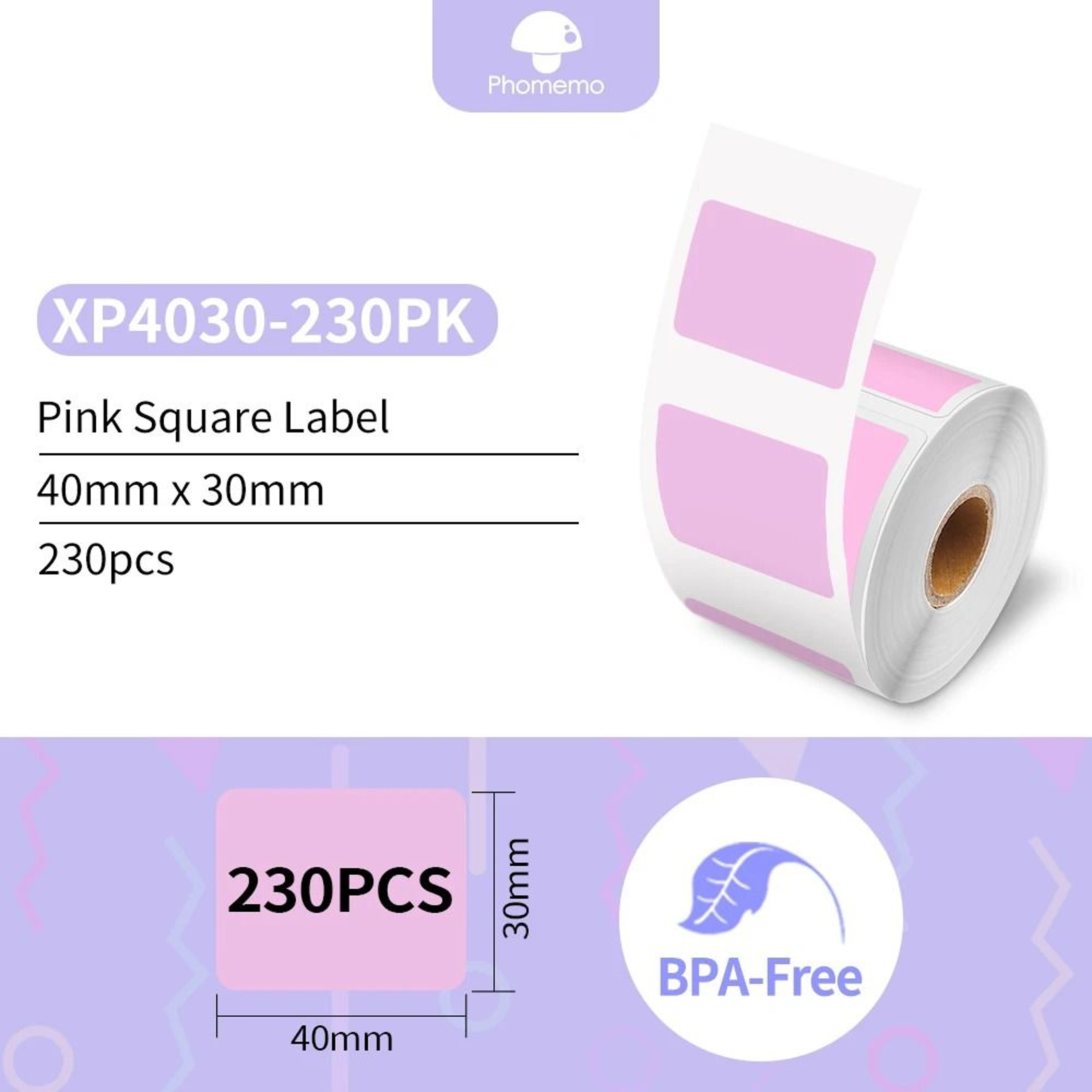 Phomemo M110 MultiPurpose Wireless Bluetooth Thermal Label Printer For Barcodes Clothing Tags  Reta 24