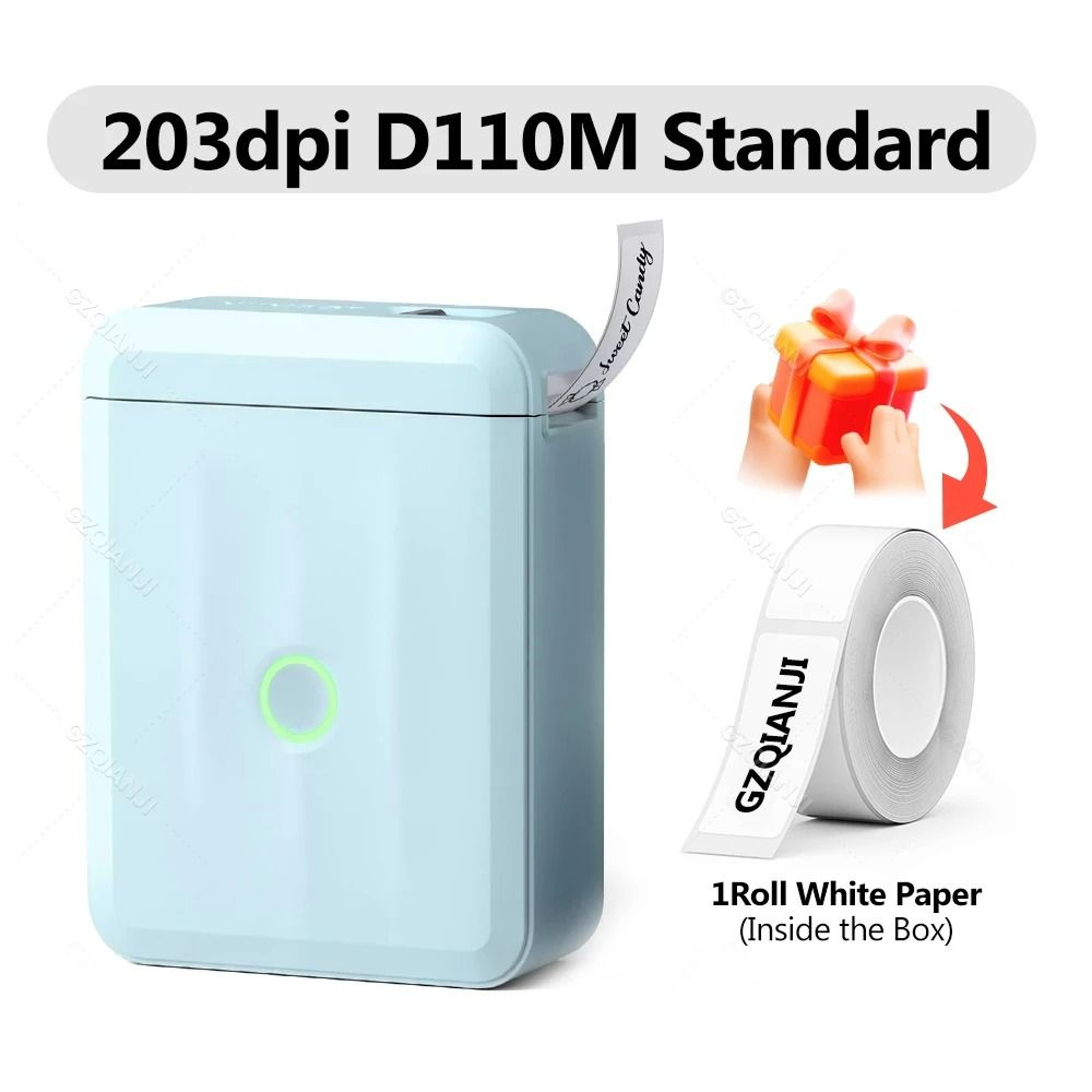 NIIMBOT D110 Upgraded Version Mini Portable Thermal Label Printer With Tape For Home Kitchen  Schoo 13