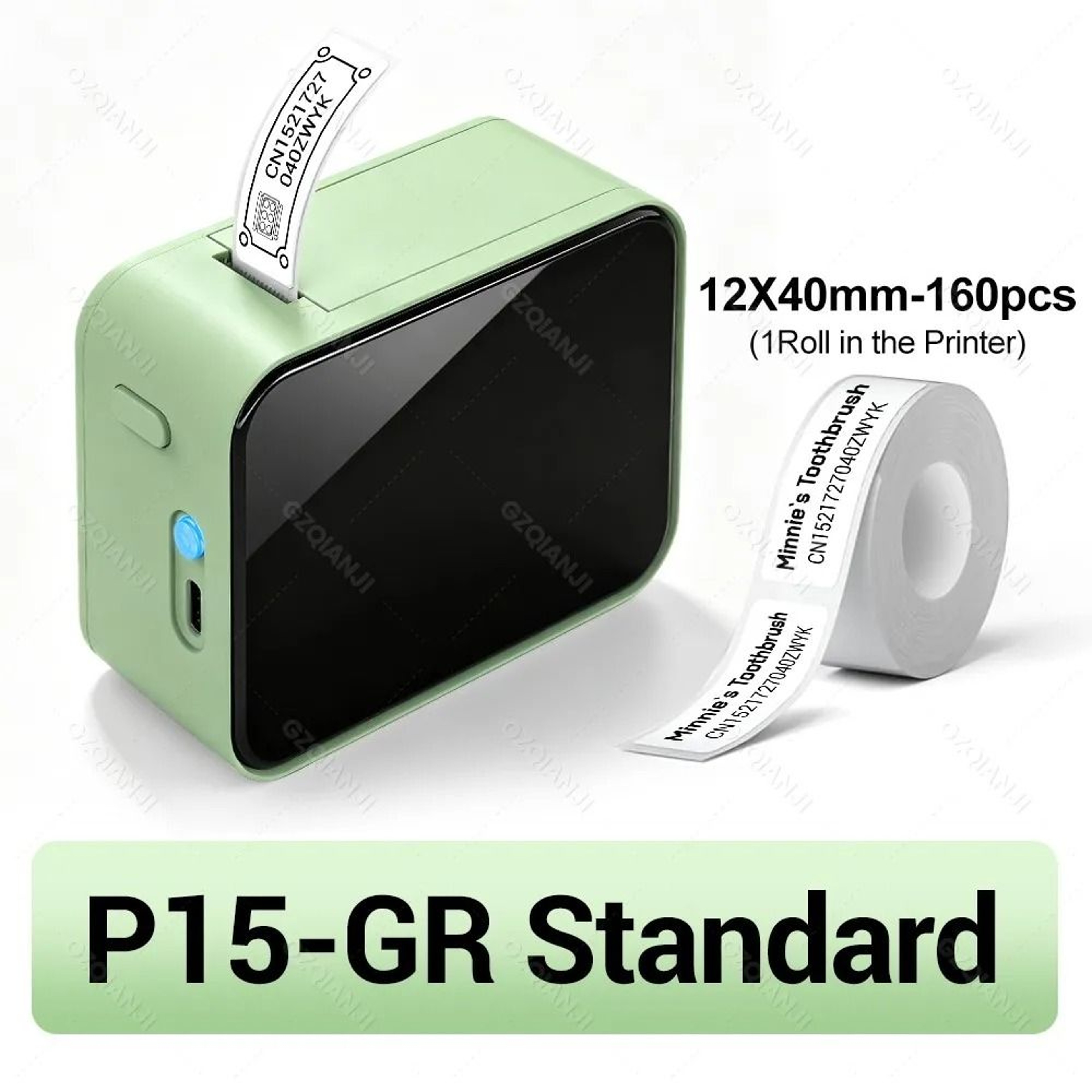 Marklife P15 Mini Handheld Wireless Thermal Label Maker With Color Label Tape For Home  Office 8