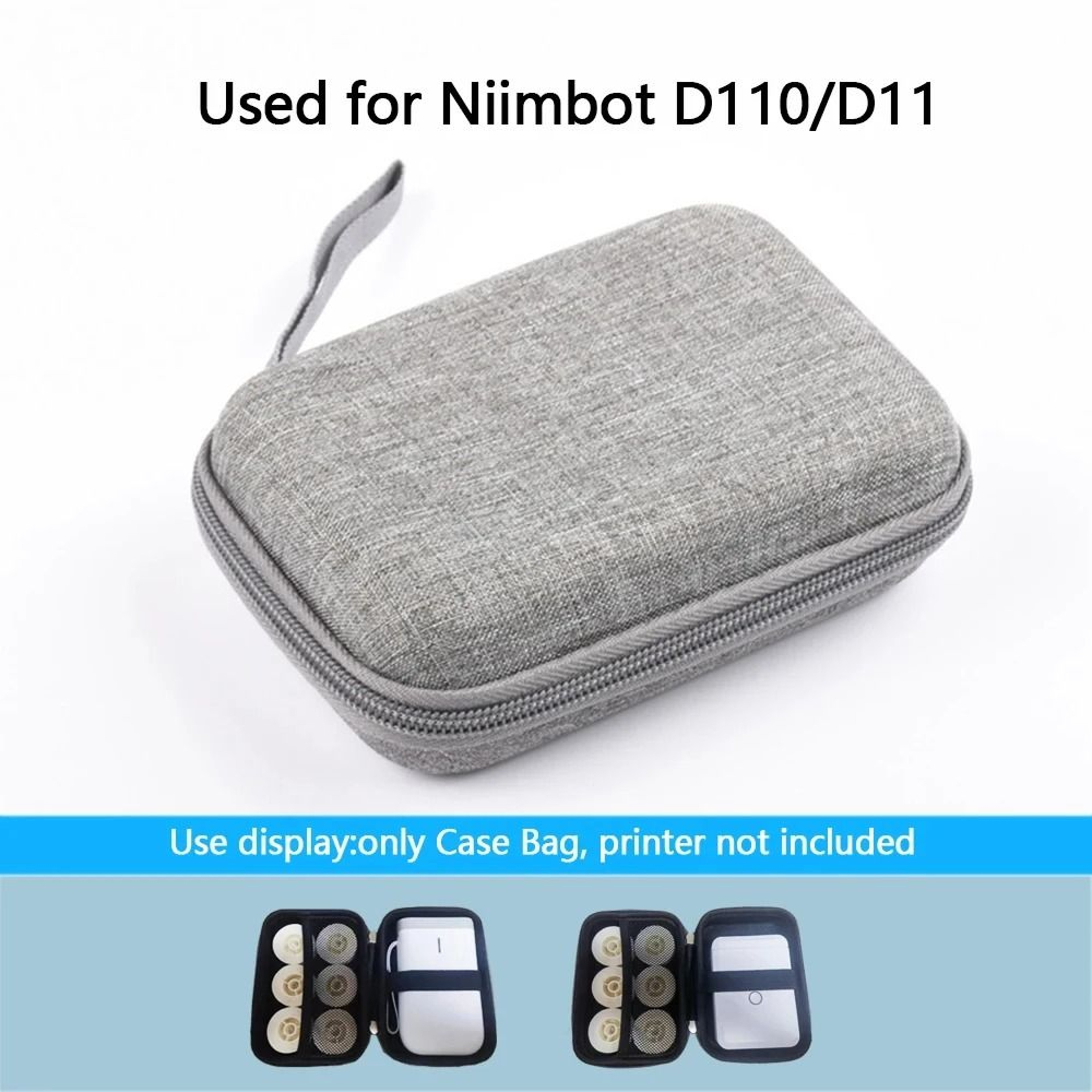 NIIMBOT Protective Travel Case Bag For D11 D110  D101 Mini Portable Thermal Printers 6