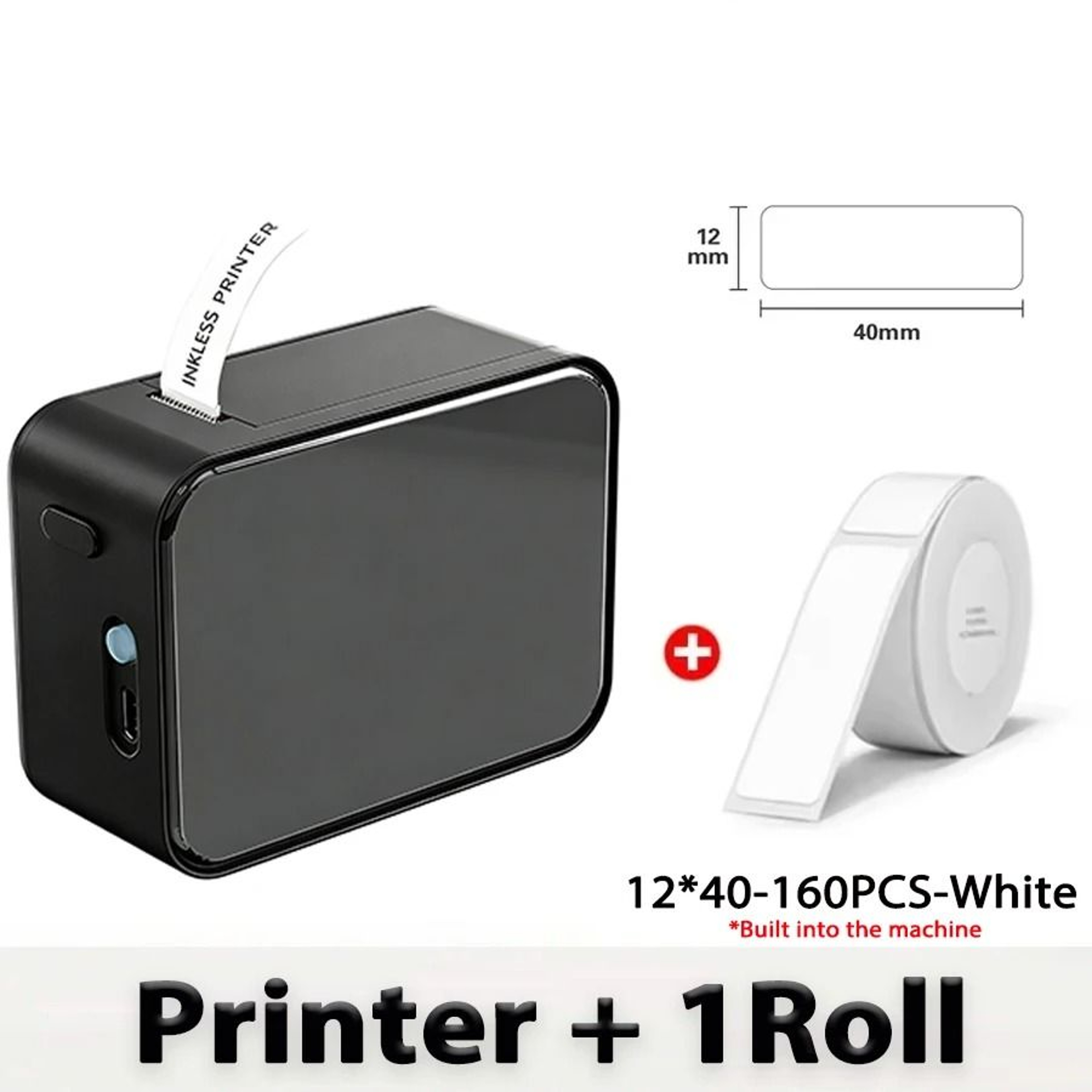 Marklife P15 Wireless Bluetooth Mini Label Maker  Thermal Sticker Tapes For Office Kitchen  School 9