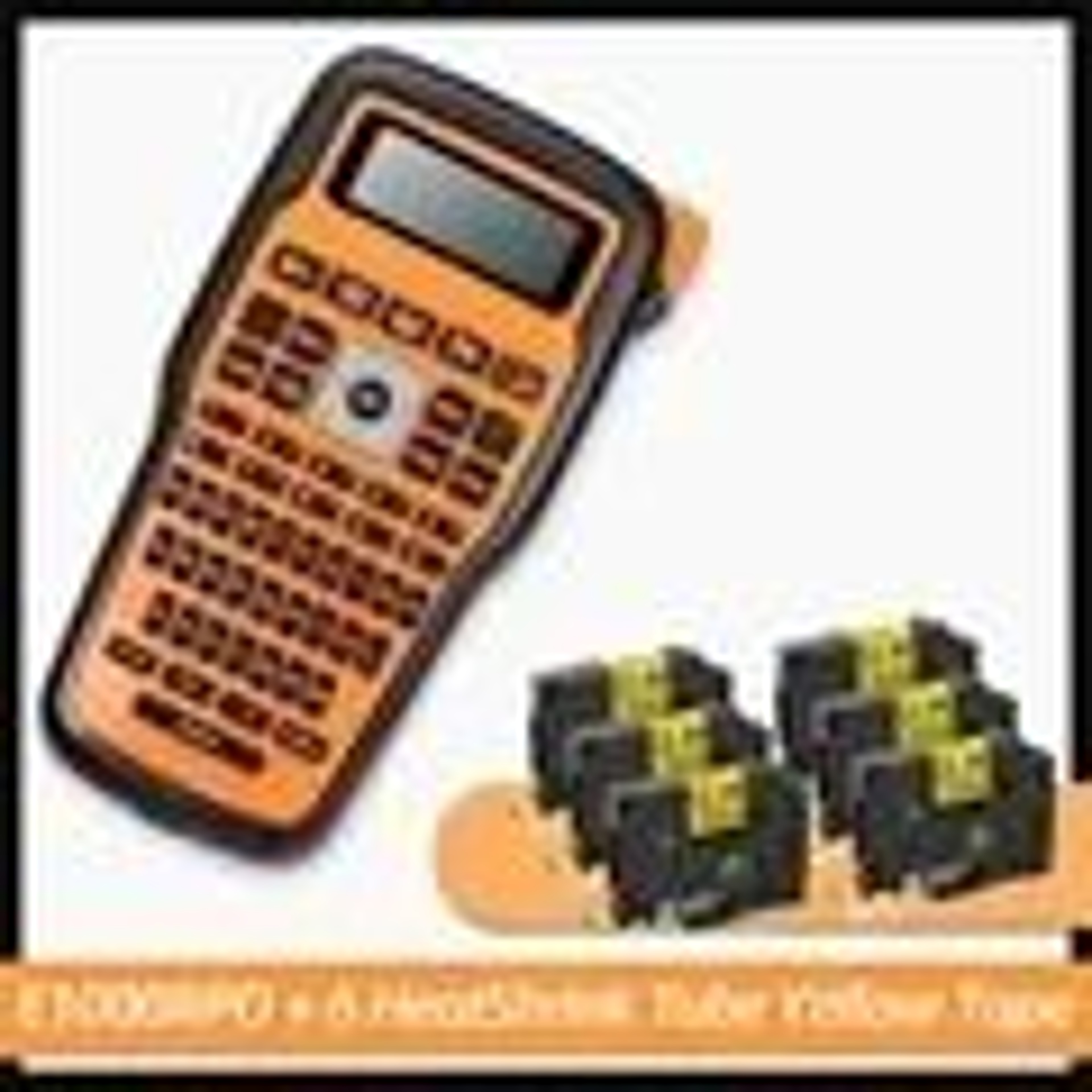 E1000PRO Handheld Industrial Label Printer Compatible With Brother TZe Tapes Heat Shrink Tubes  Sat 20