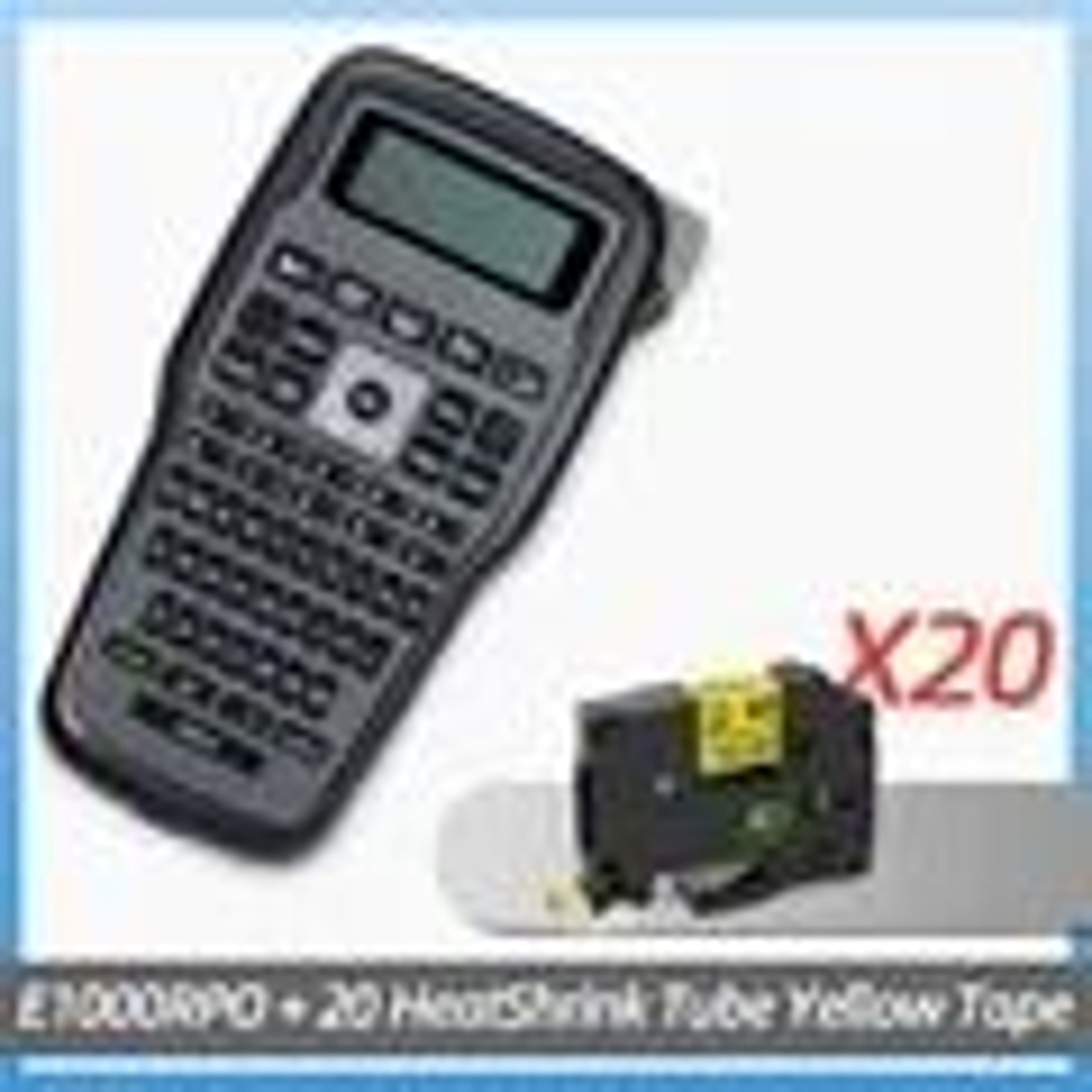 E1000PRO Handheld Industrial Label Printer Compatible With Brother TZe Tapes Heat Shrink Tubes  Sat 27