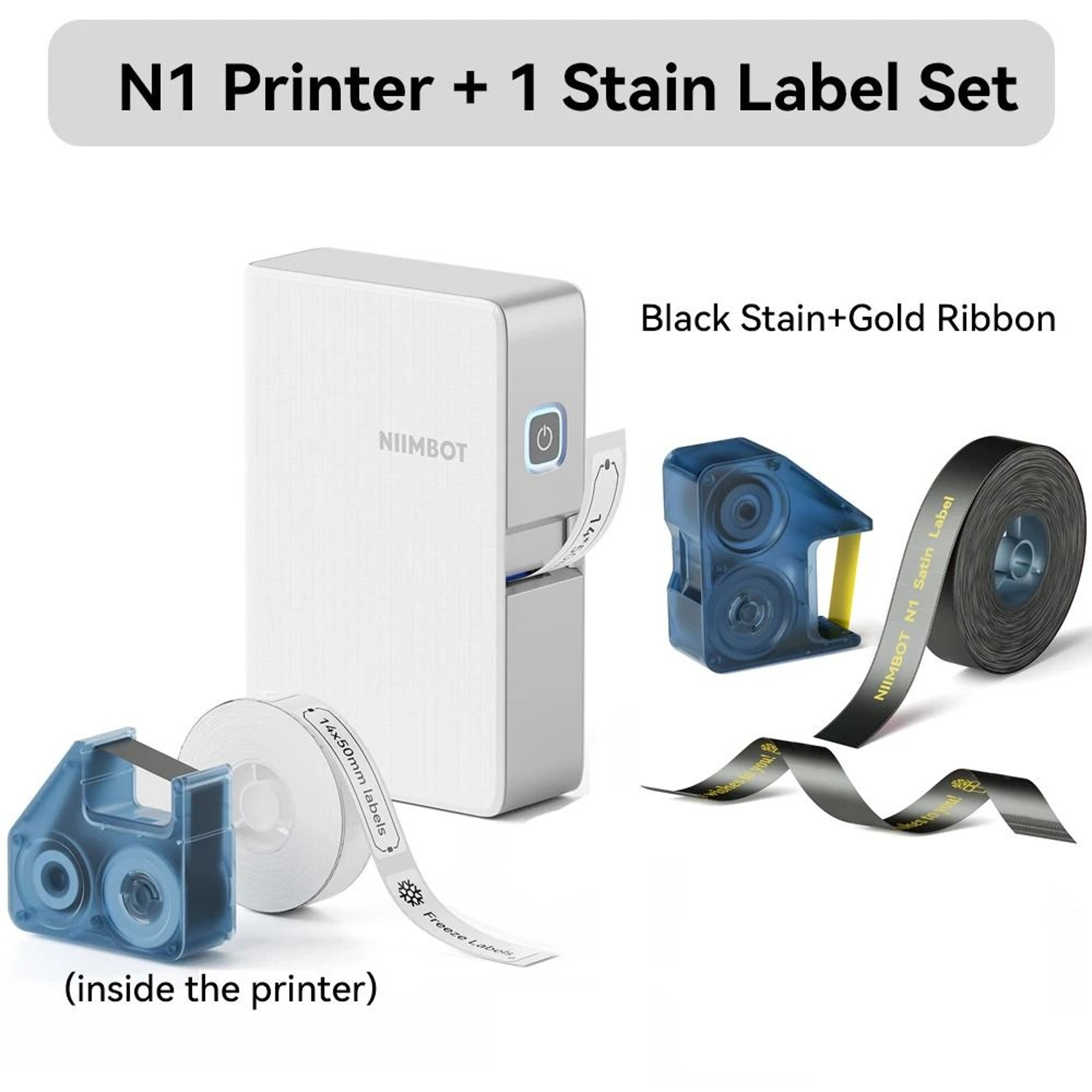 NIIMBOT N1  B18 Wireless Thermal Transfer Label Printer For Office Name Tags Switches  DIY Notes 21