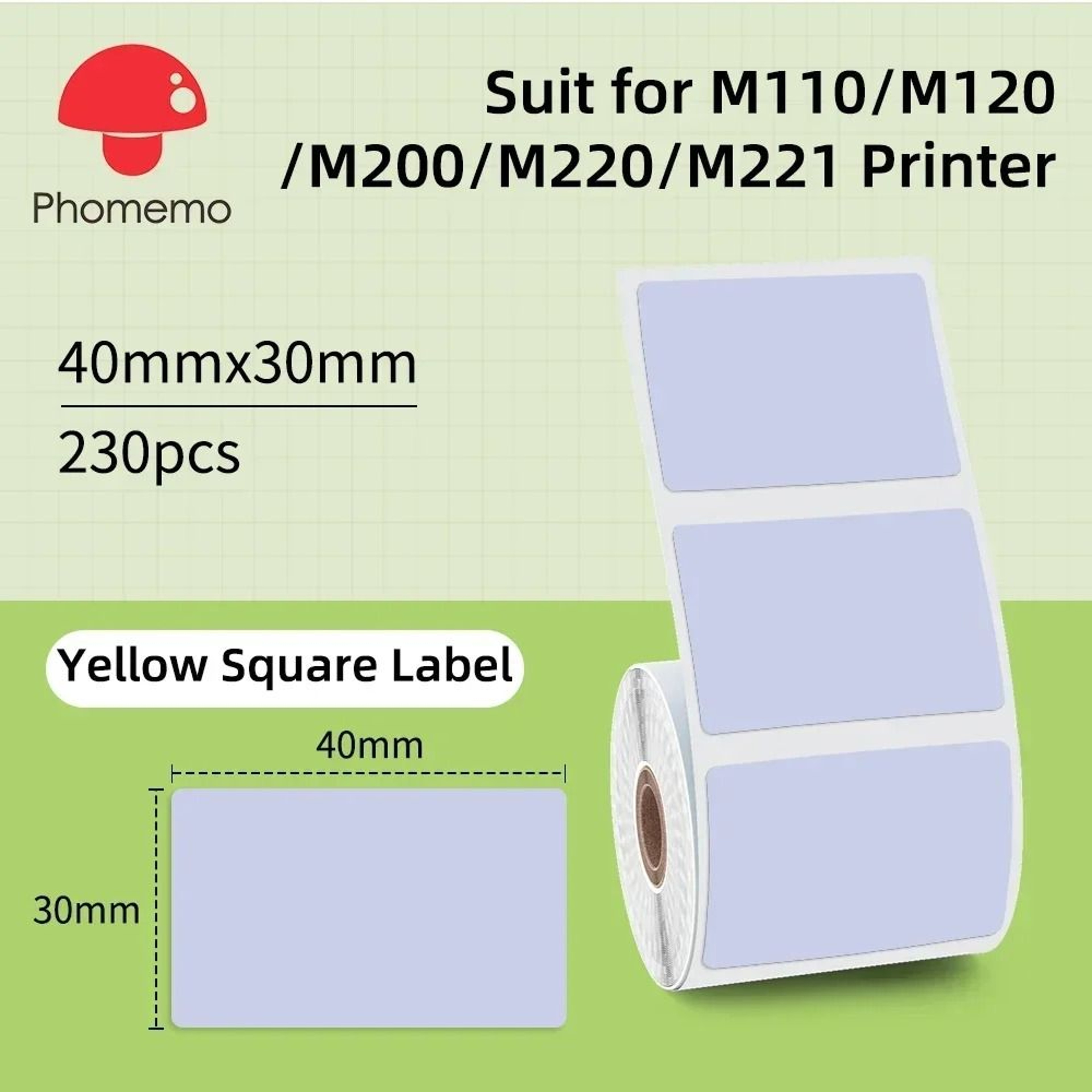 Phomemo M110 Mini Portable Thermal Label Printer  Wireless Sticker Maker For Home Office  Business 18