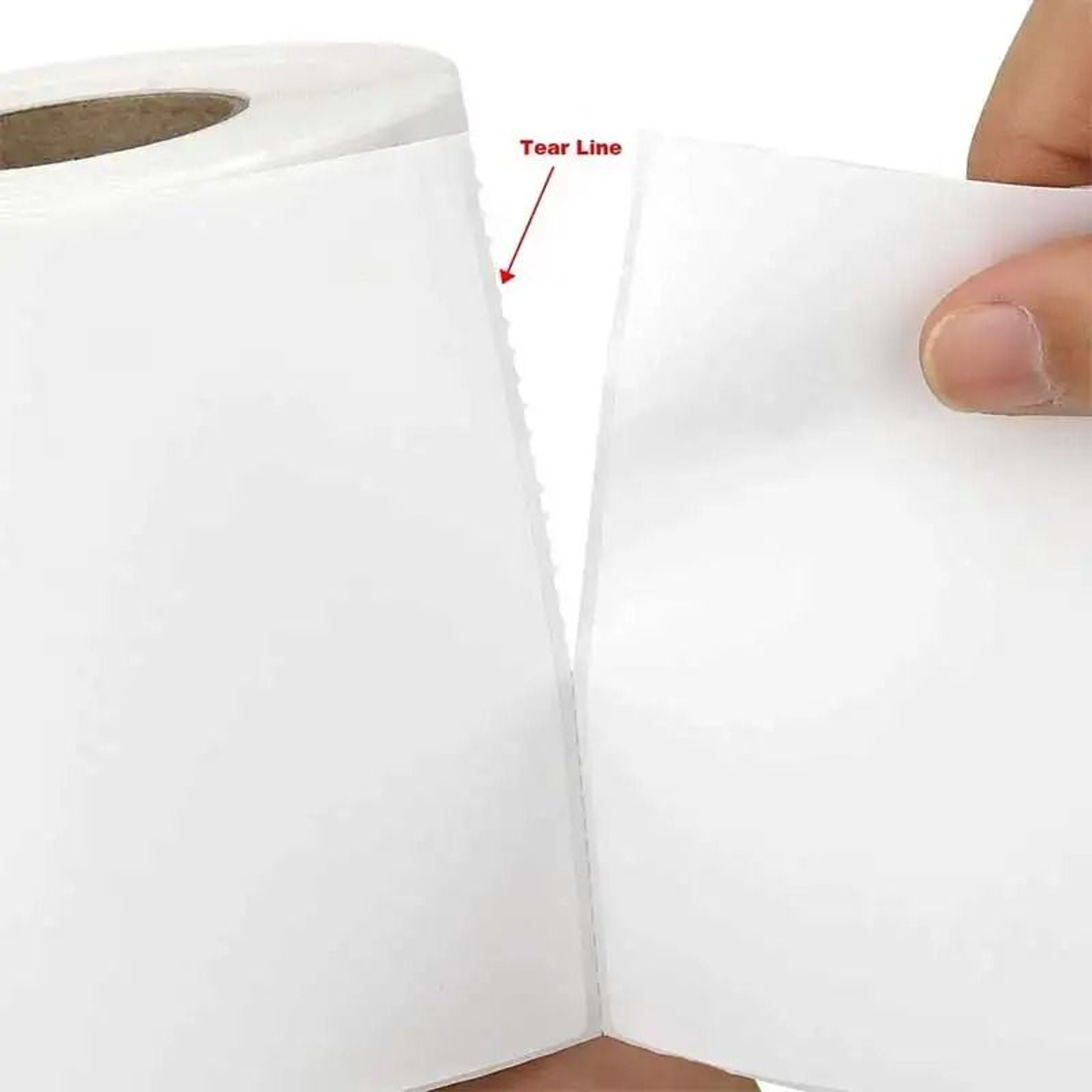 Direct Thermal Shipping Labels 4x6 Inch  30mm80mm Width SelfAdhesive Waterproof Roll Stickers 4