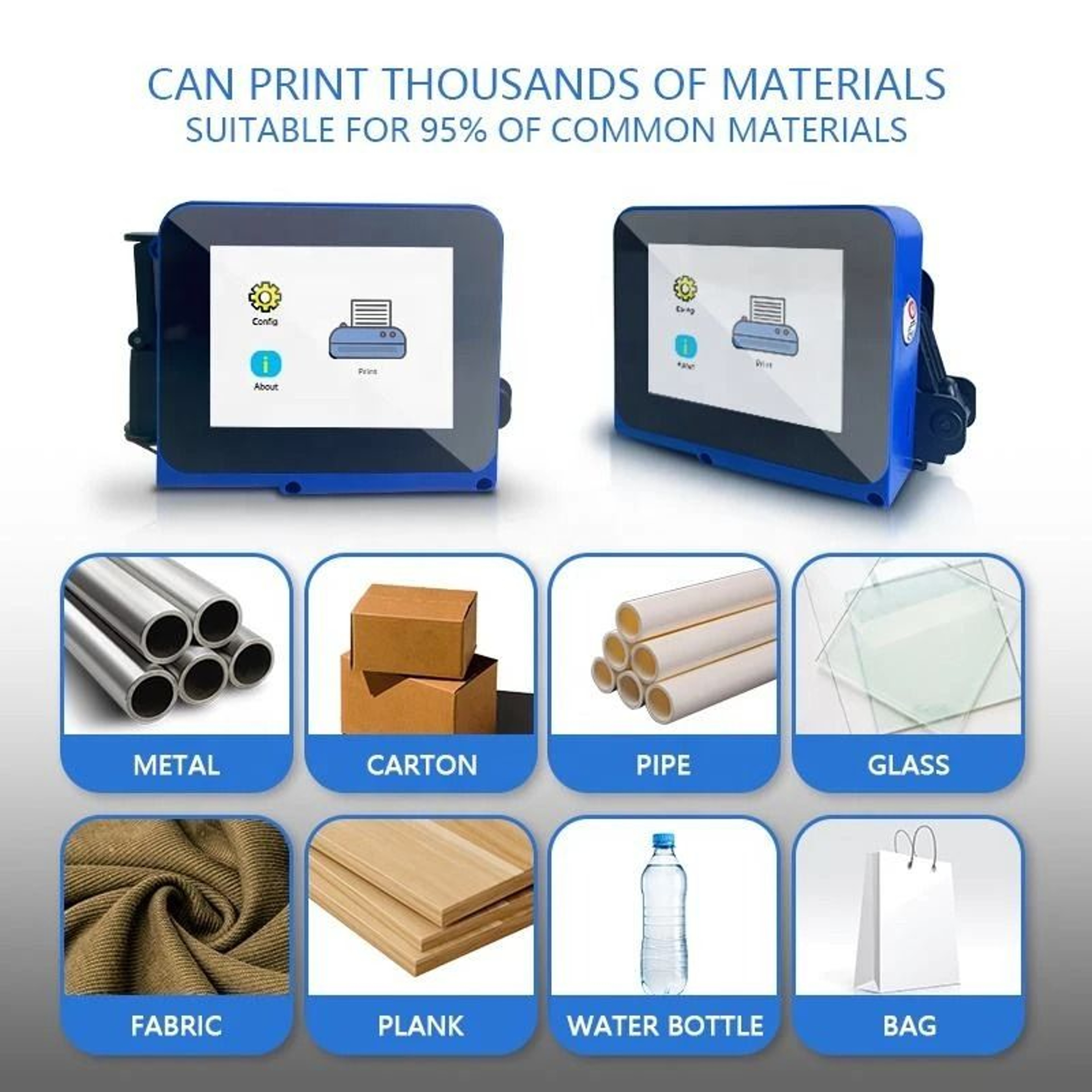 Mini Portable Handheld Inkjet Date Printer  Coding Machine For Bottles Boxes Plastic Bags  QR Codes 5