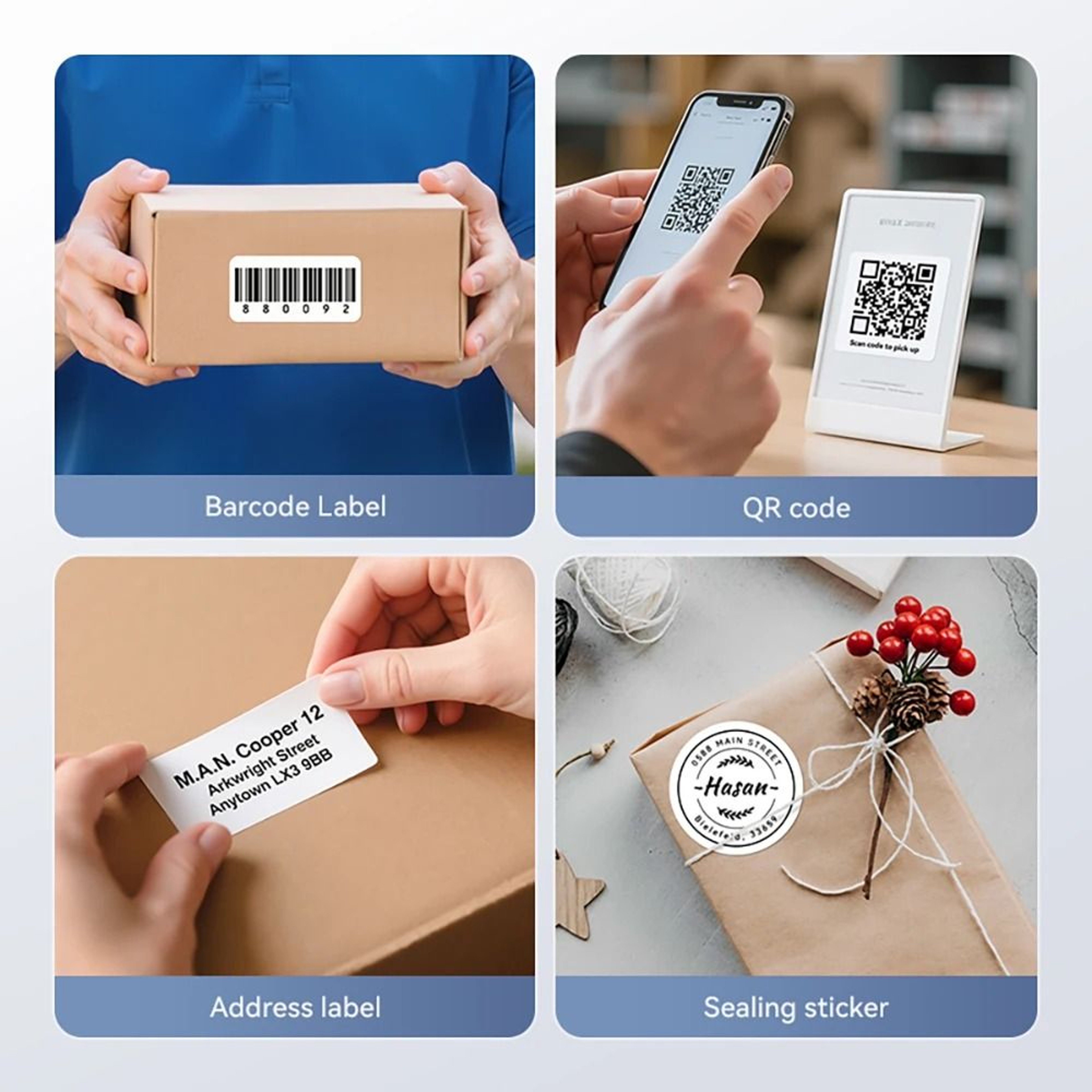 NIIMBOT B1 Wireless Thermal Label Printer 2050mm Inkless Price  Barcode Tag Machine For Small Busin 4