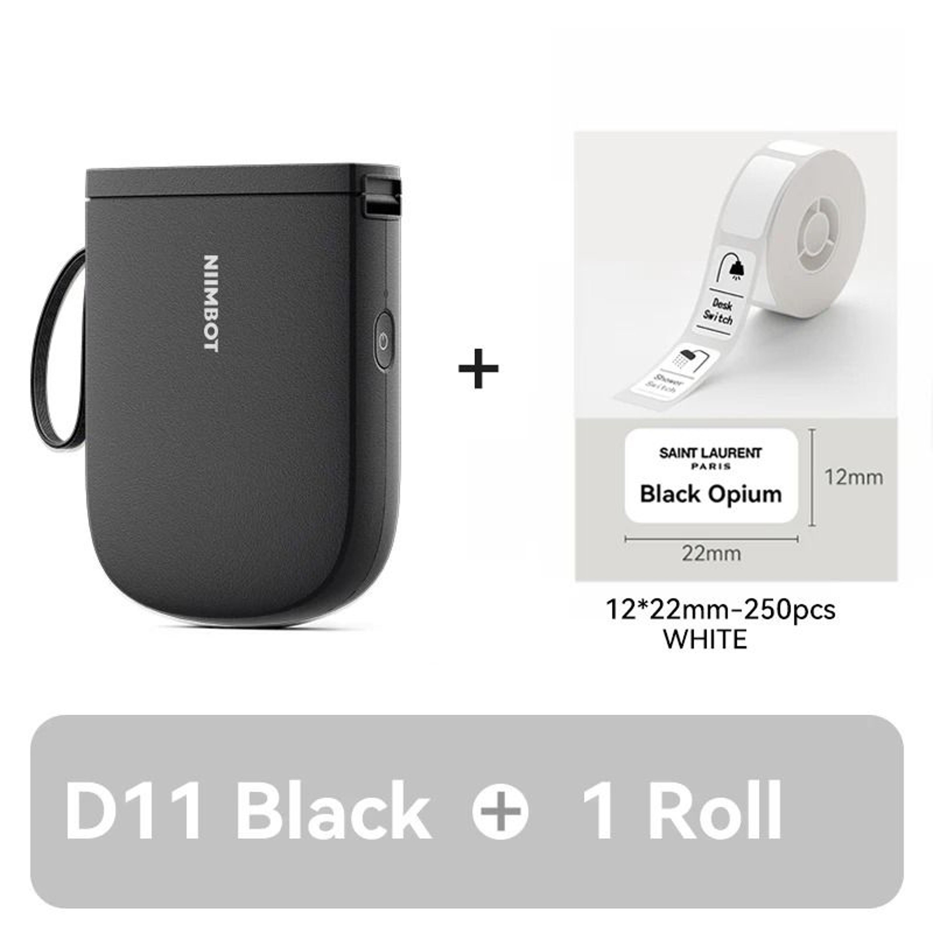 New Version NIIMBOT D11 Portable Thermal Label Printer Wireless Sticker Maker For Home  Office 10