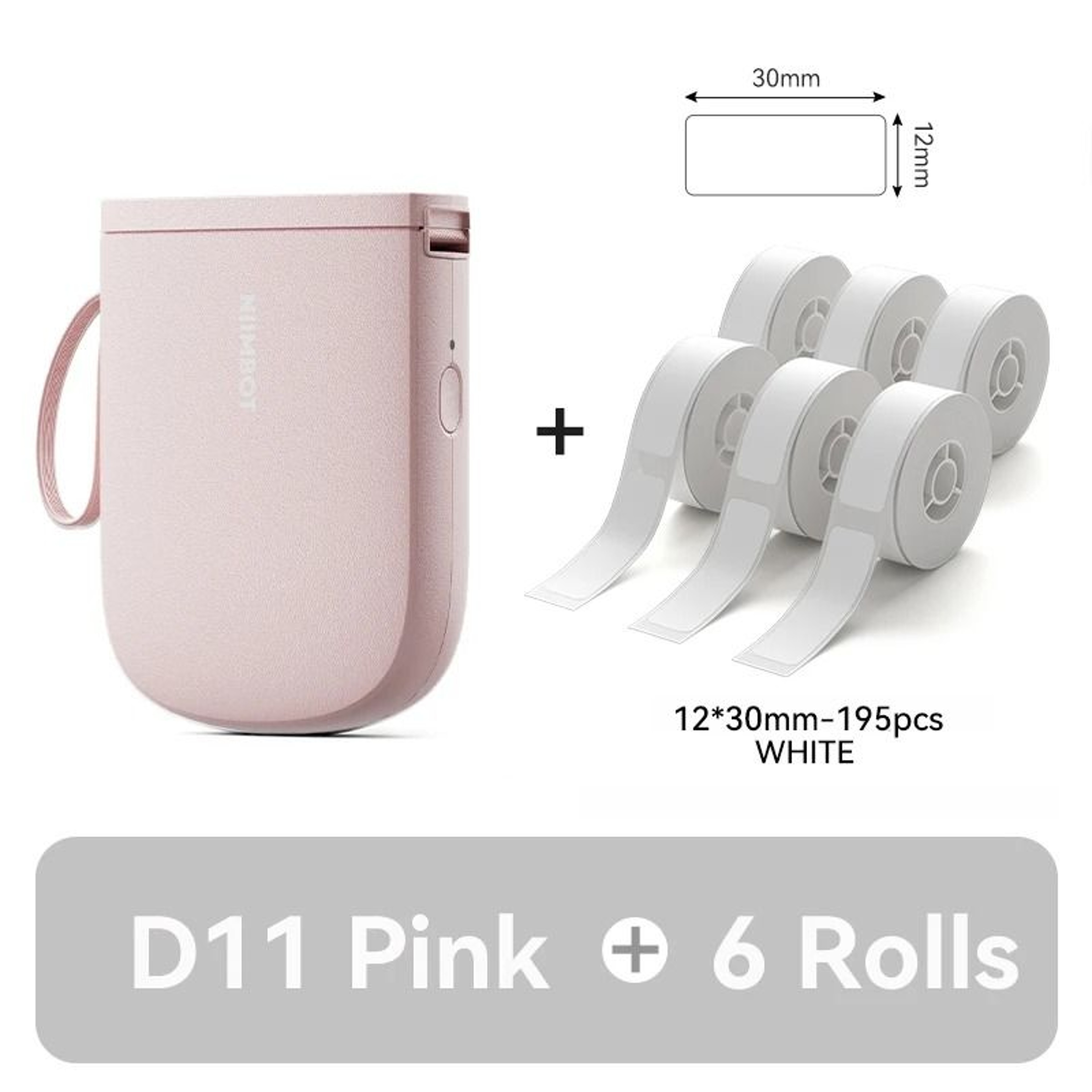 New Version NIIMBOT D11 Portable Thermal Label Printer Wireless Sticker Maker For Home  Office 20