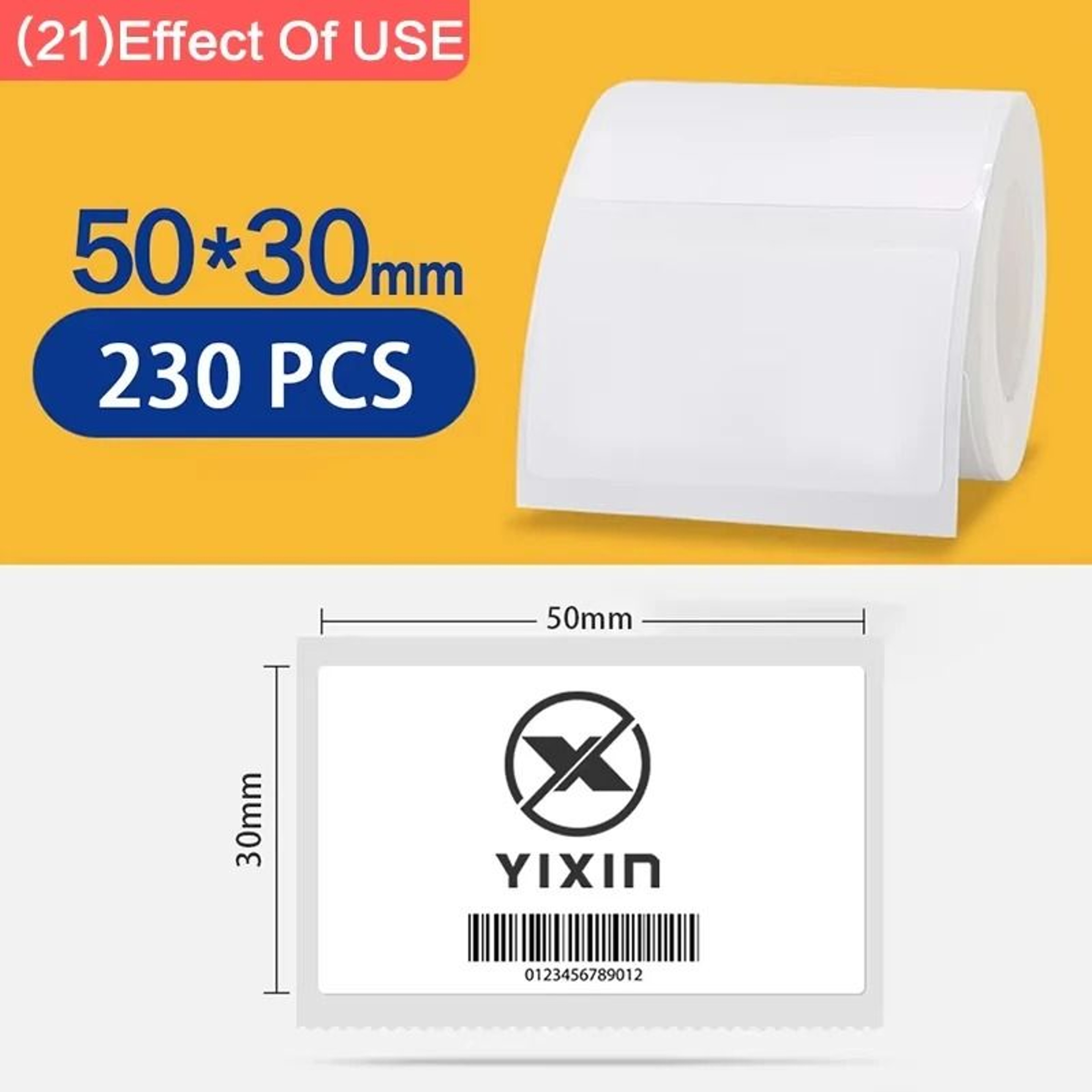 NIIMBOT B1 B21 B203  B3S Cartoon Pattern Thermal Label Roll Waterproof Stickers For Smart Label Pri 12