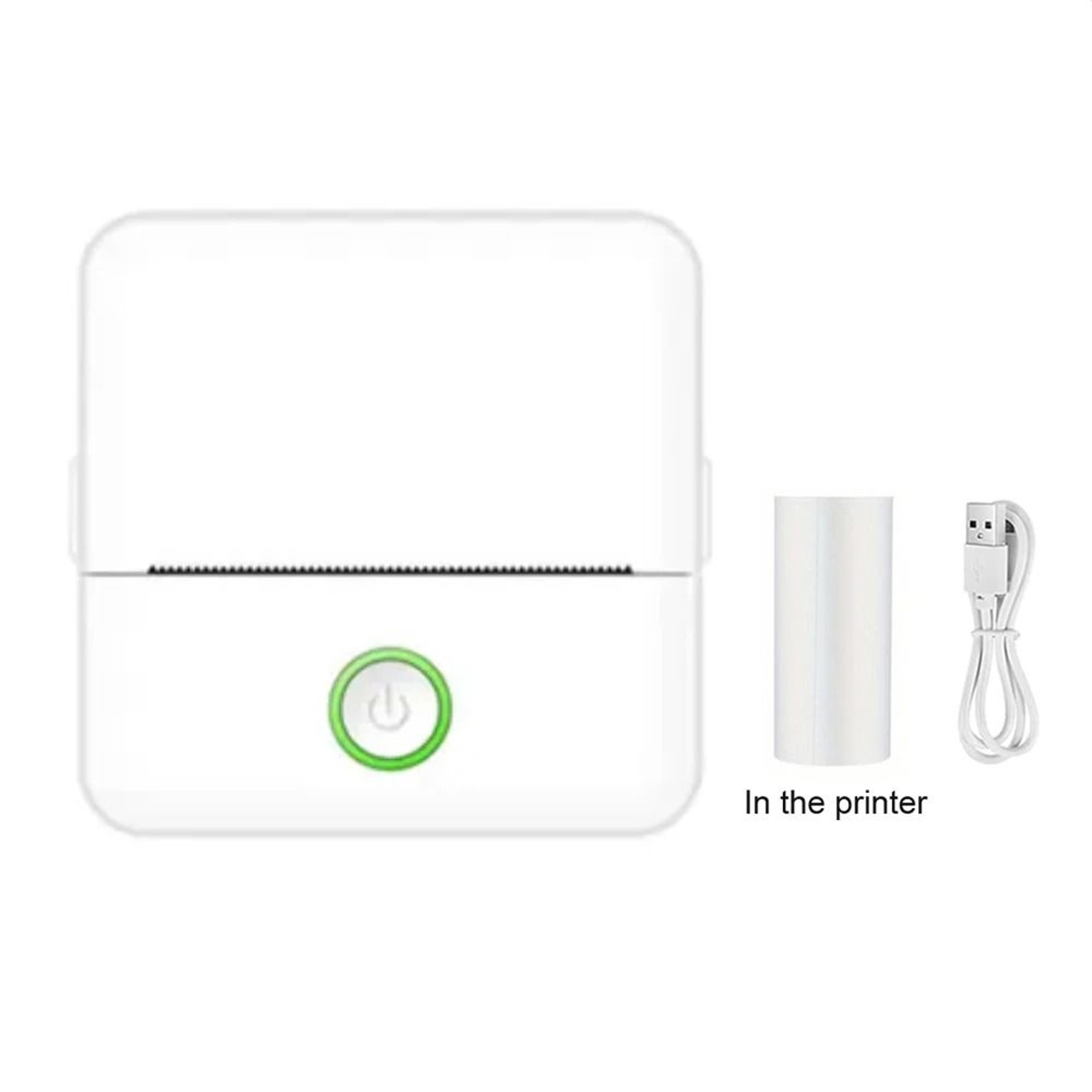 Mini Portable Bluetooth Pocket Thermal Sticker Printer Inkless Receipt  Photo Journal Note Maker 13