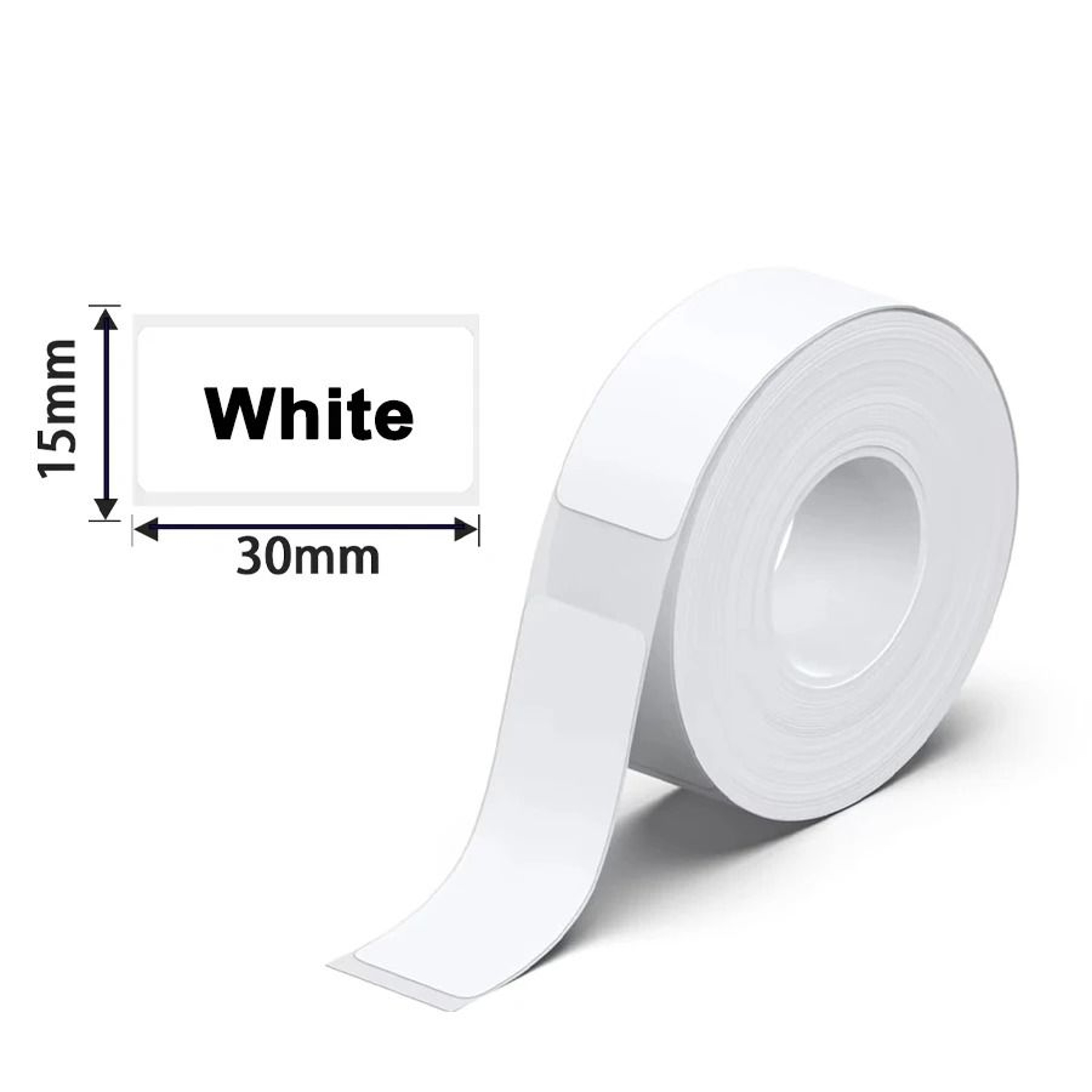 Marklife P15 White Label Rolls SelfAdhesive Thermal Sticker Set For Marklife P12 P11 D30  Q30 Print 6