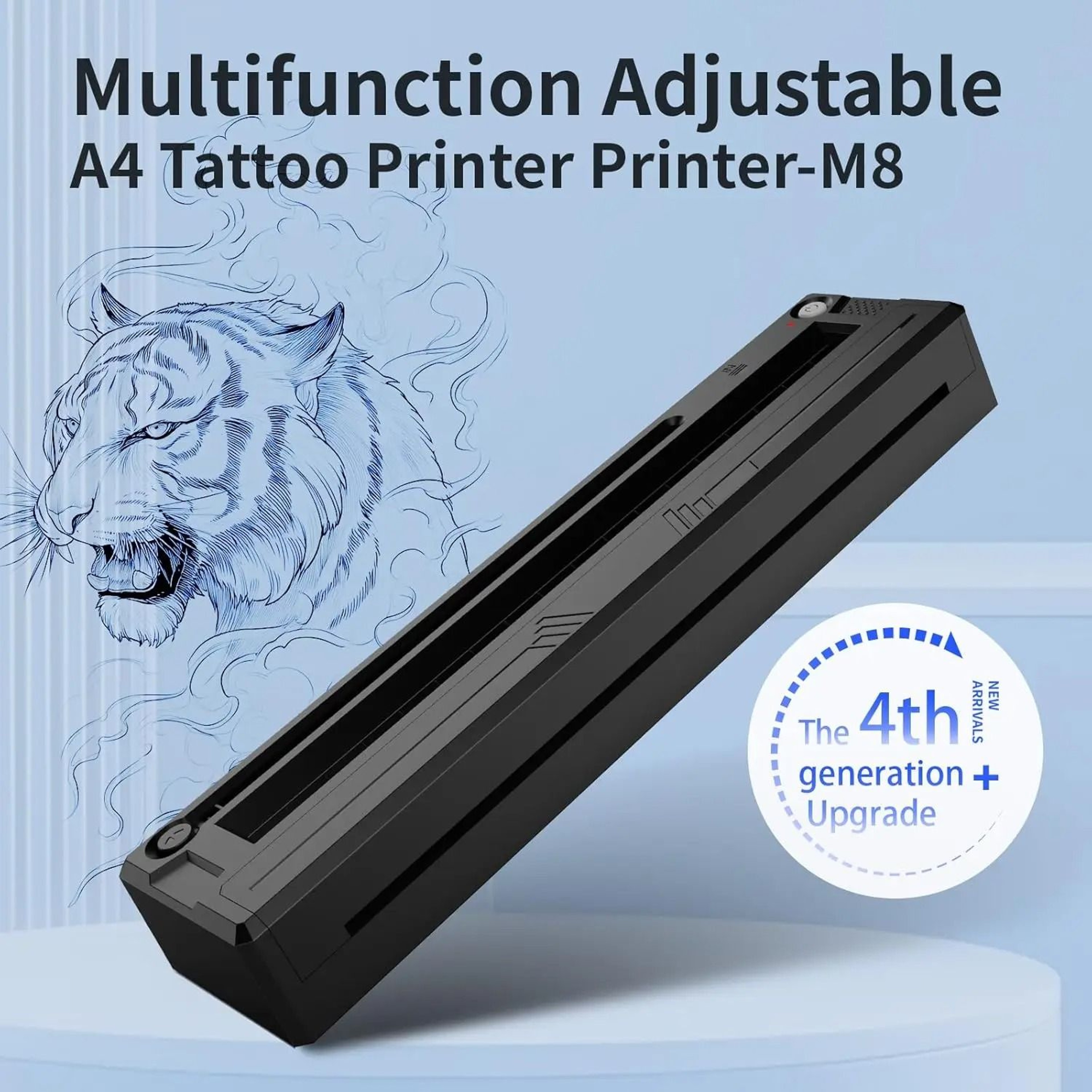 Portable Wireless Bluetooth Thermal Tattoo Stencil Printer Transfer Machine For IOS  Android 1
