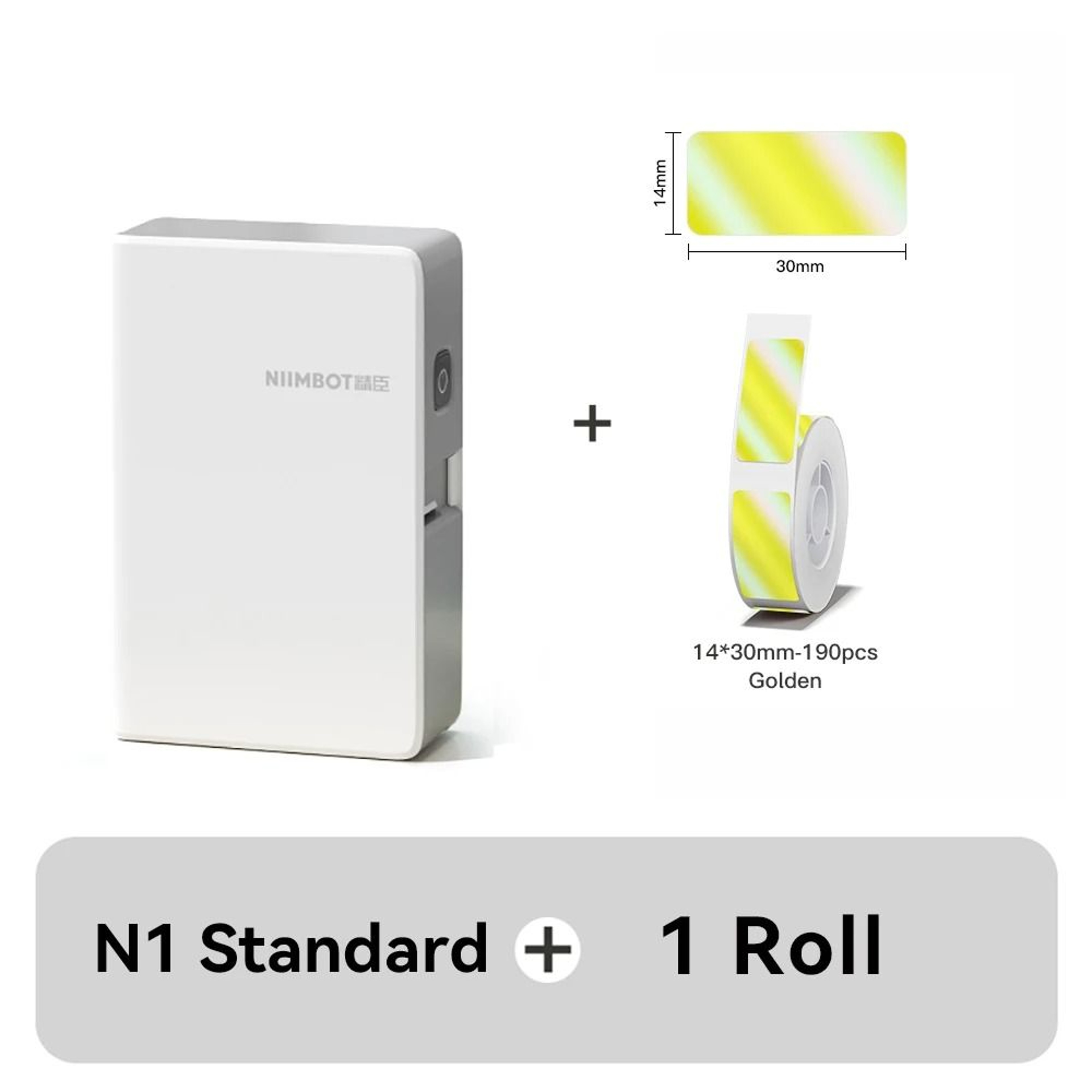 NIIMBOT N1 B18 Mini Thermal Transfer Label Printer Portable Wireless Sticker Maker With PET Tape 9