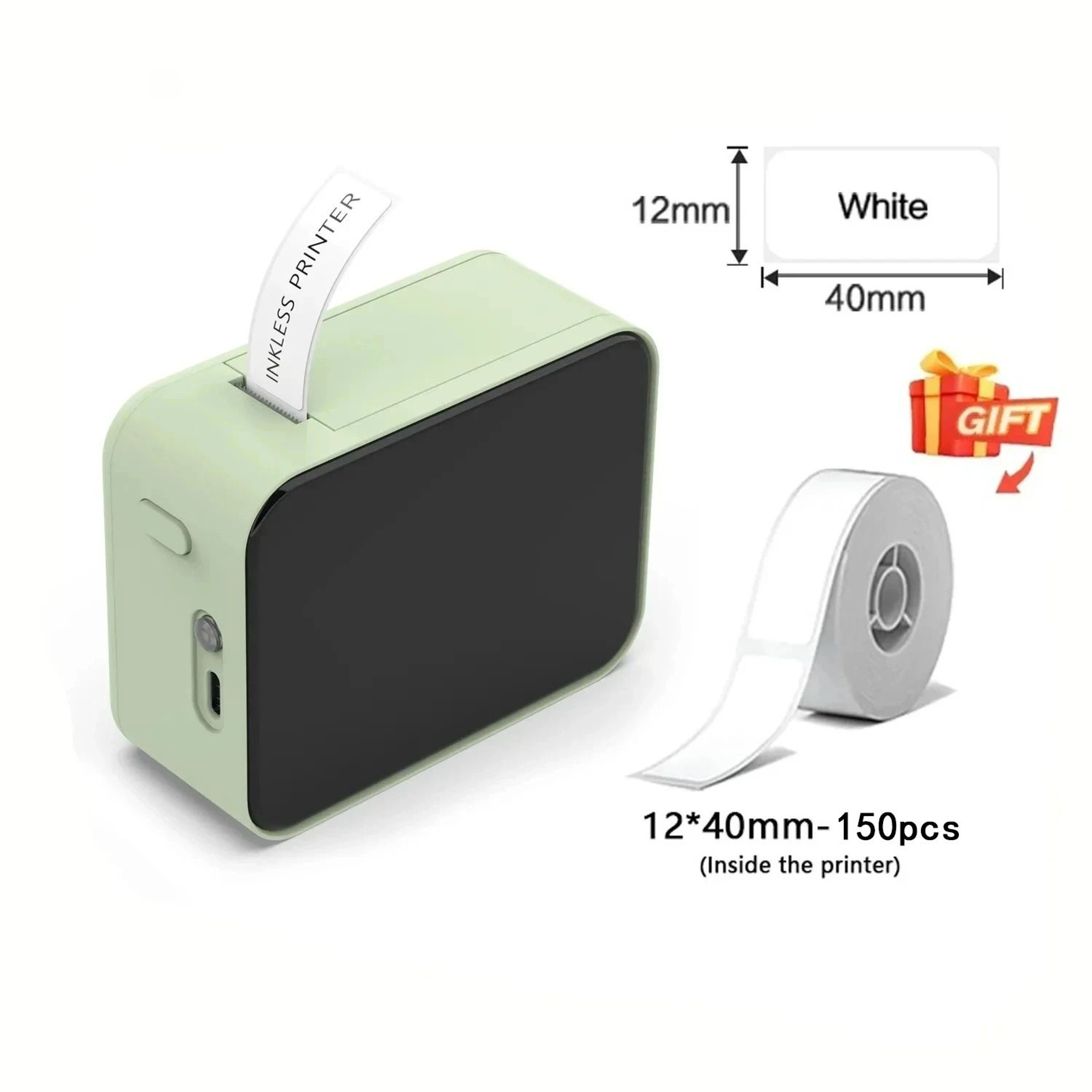 Marklife P15 Mini Portable Thermal Label Printer Wireless Bluetooth Tag  Sticker Maker For Home  Of 7