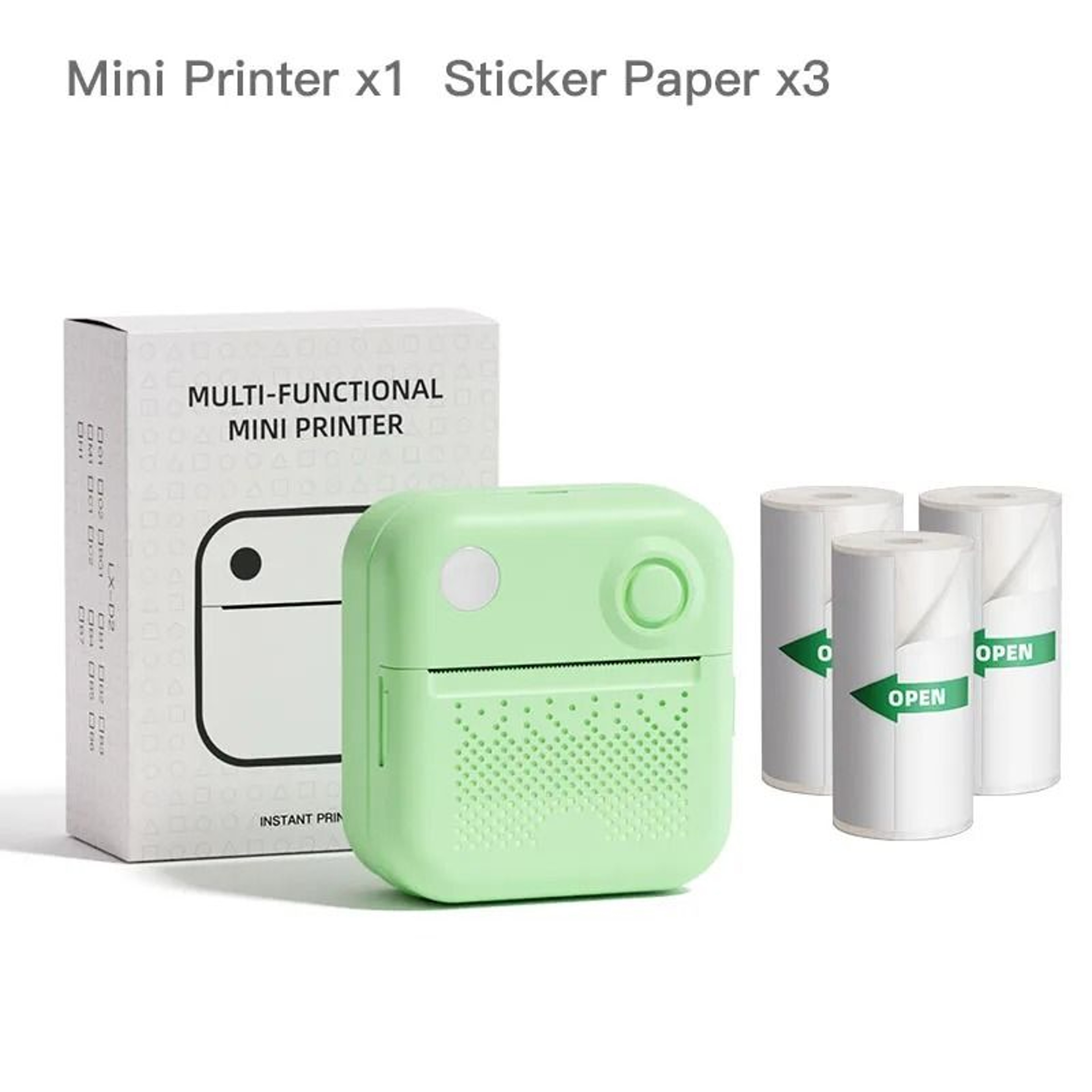 Dolewa D3 Portable Mini Thermal Pocket Printer Wireless Photo  Sticker Maker 19