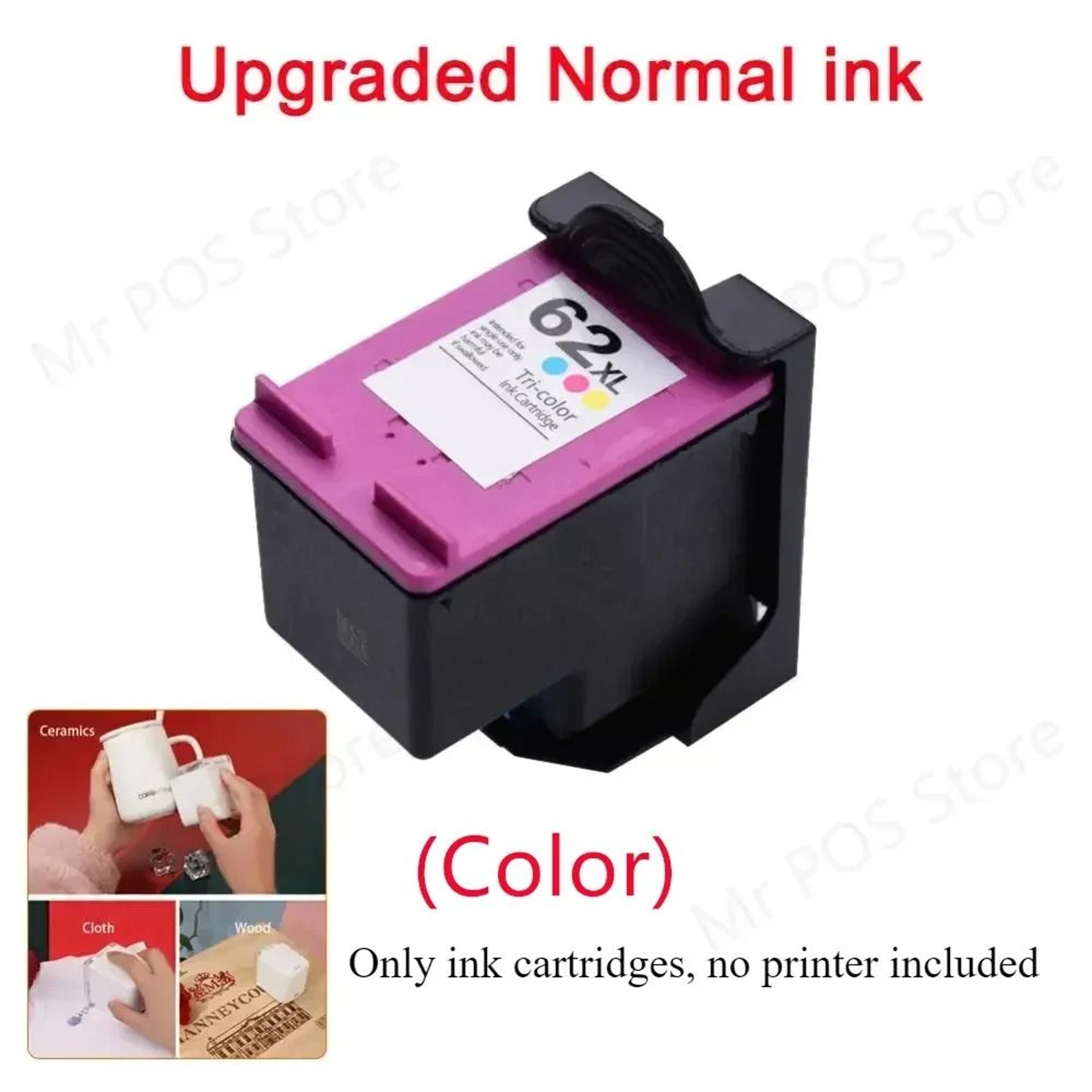 Original Kongten Mbrush Mini Color Printer Replacement Ink Cartridge Black  Brown 11