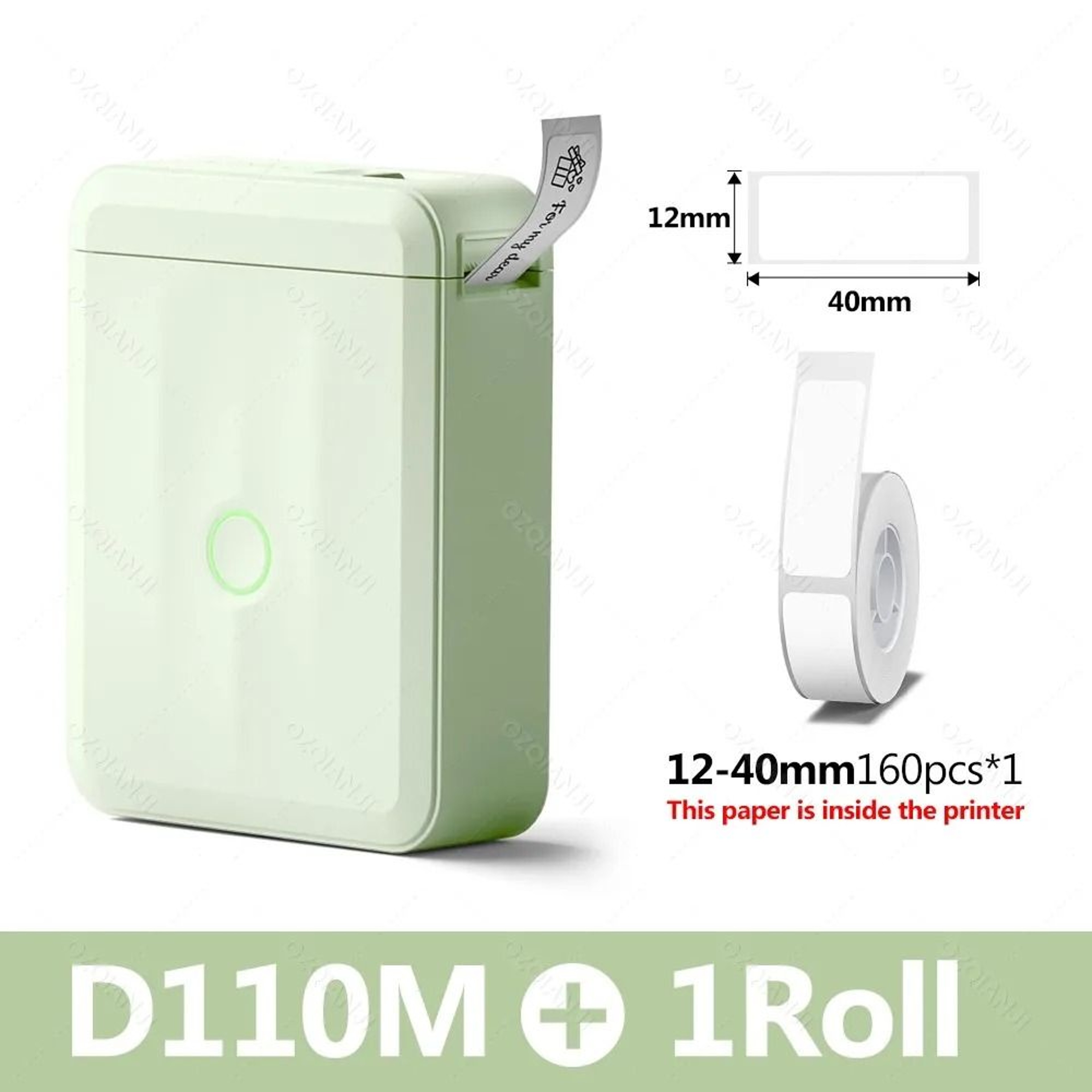 NIIMBOT D110 Smart Portable Thermal Label Printer Wireless Bluetooth Mini Pocket Sticker Maker 6