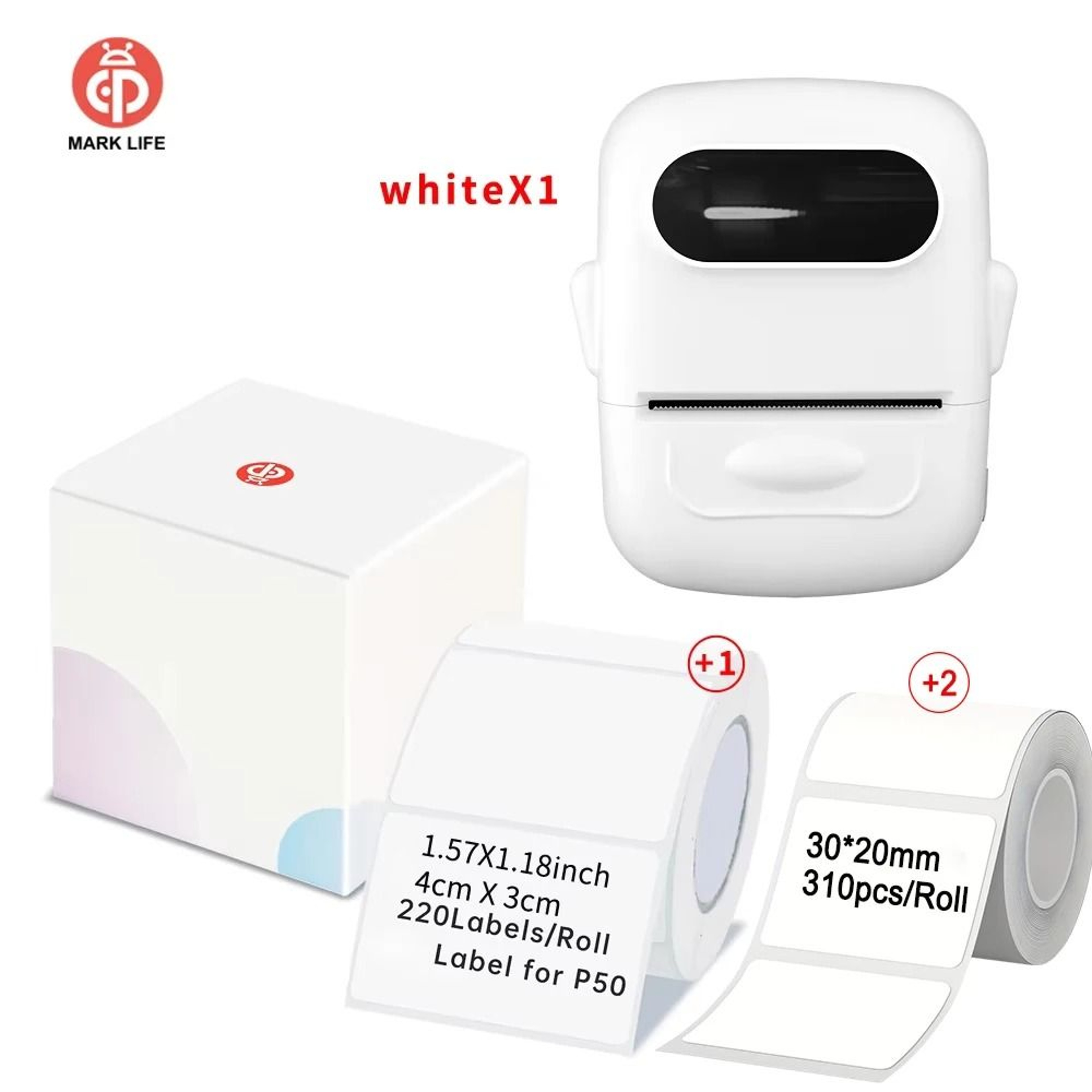 Marklife P50 Bluetooth Thermal Label Printer Waterproof Sticker Maker For DIY  Business 15