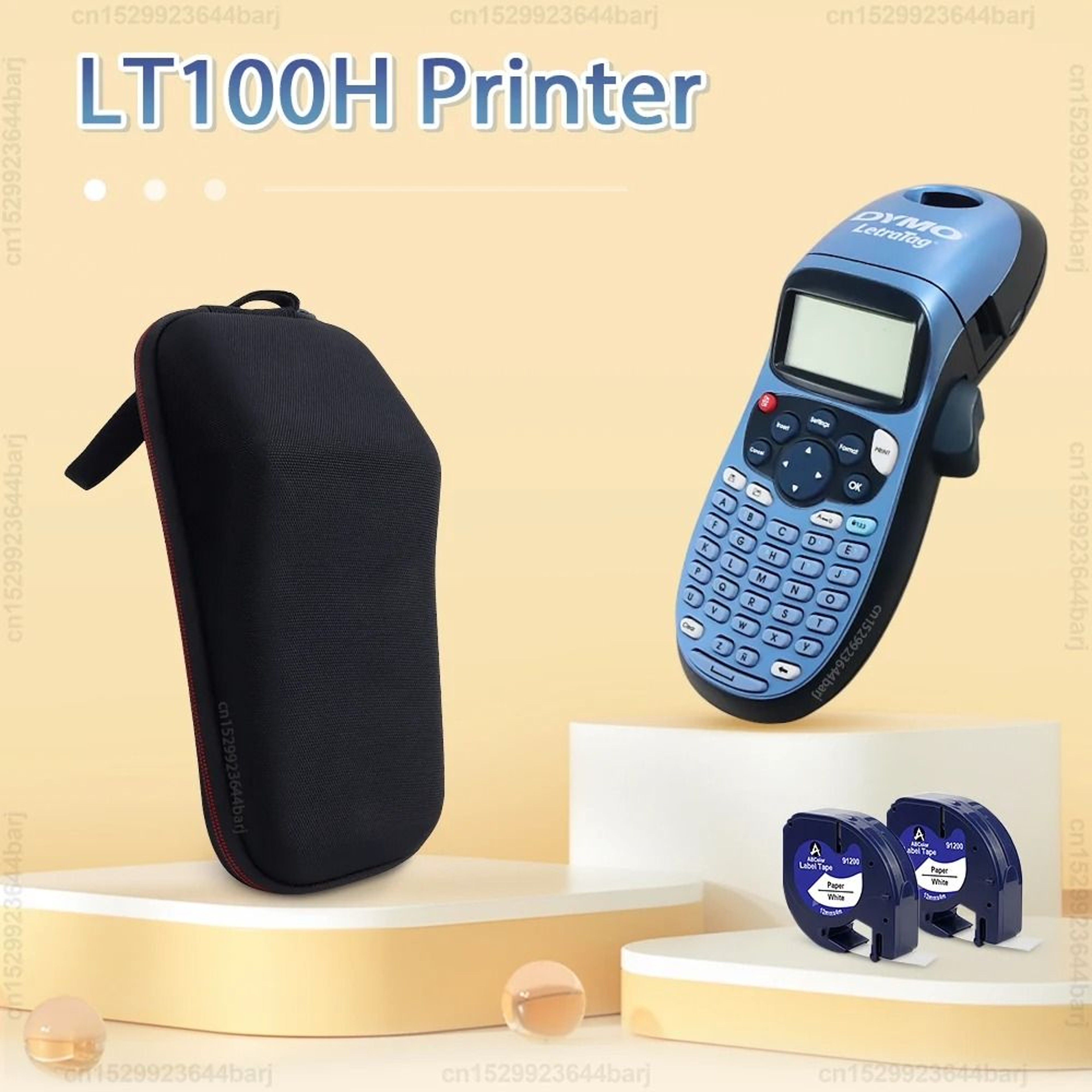 Dymo LetraTag LT100H Handheld Inkless Thermal Label Maker With 12mm LT Tape For Home  Office 1