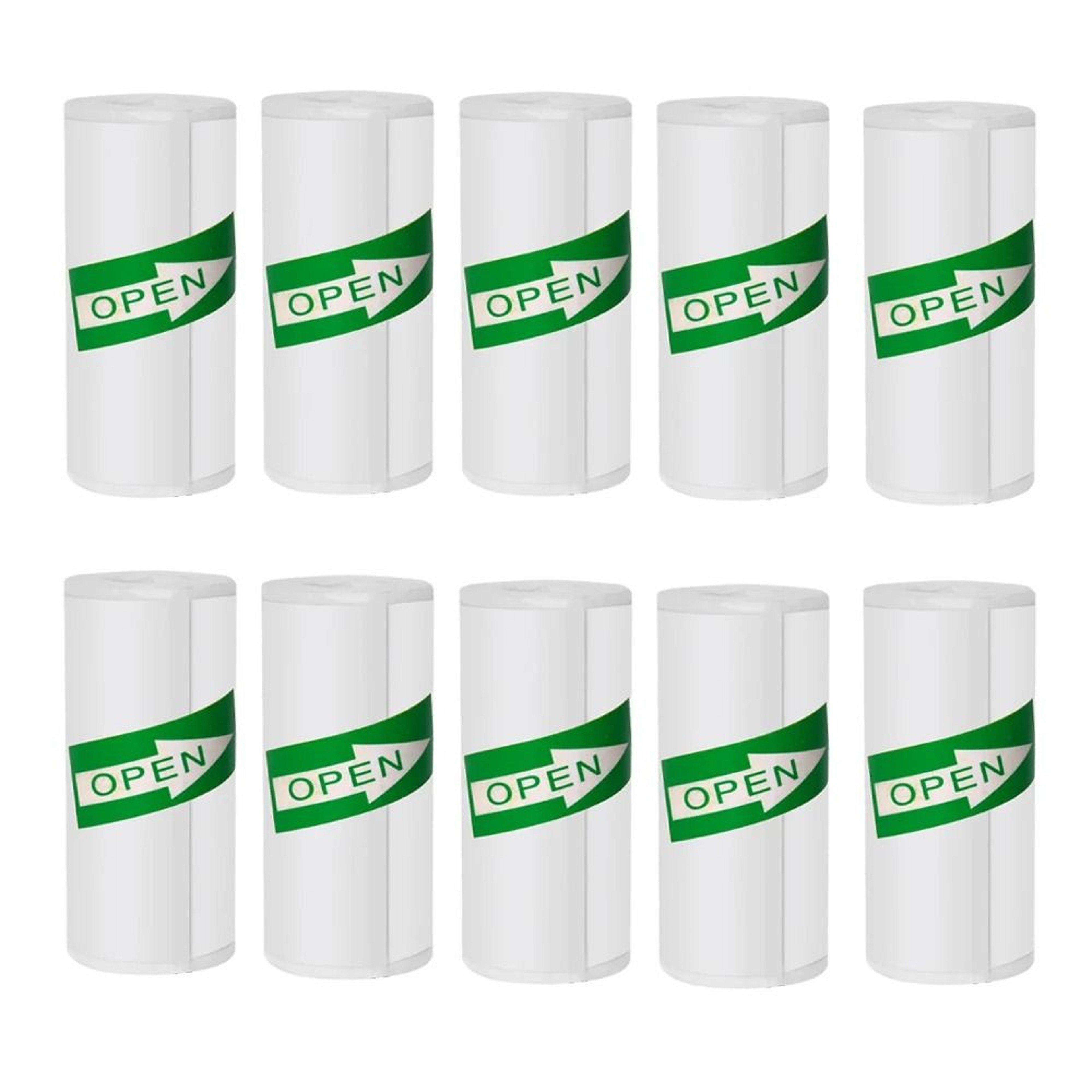 57x25mm HD Mini Thermal Paper Rolls SelfAdhesive Sticker Paper For Portable Pocket Photo Printers 15