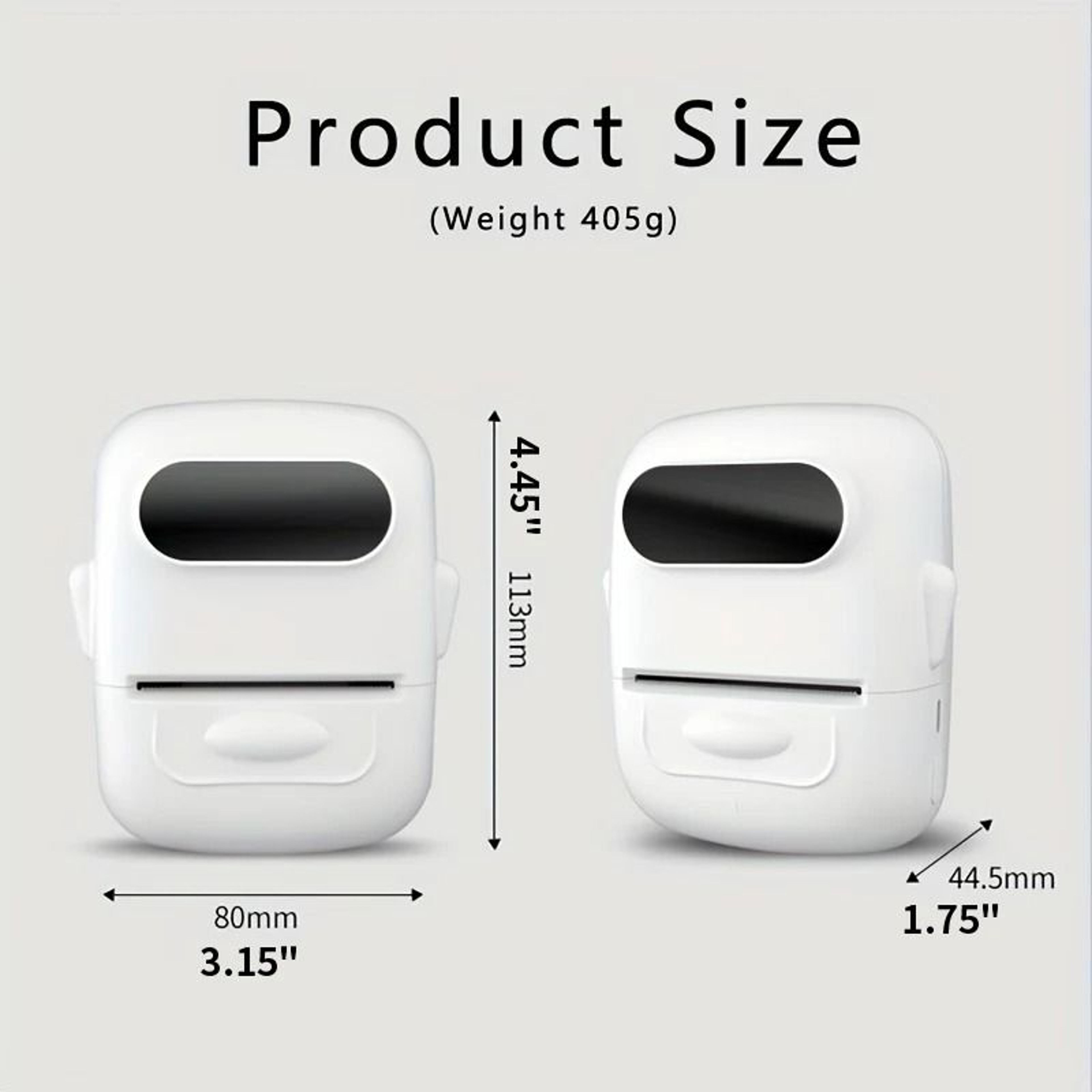 Marklife P50 Mini Bluetooth Thermal Label Printer SelfAdhesive Sticker Maker For Kitchen  Office Ta 1
