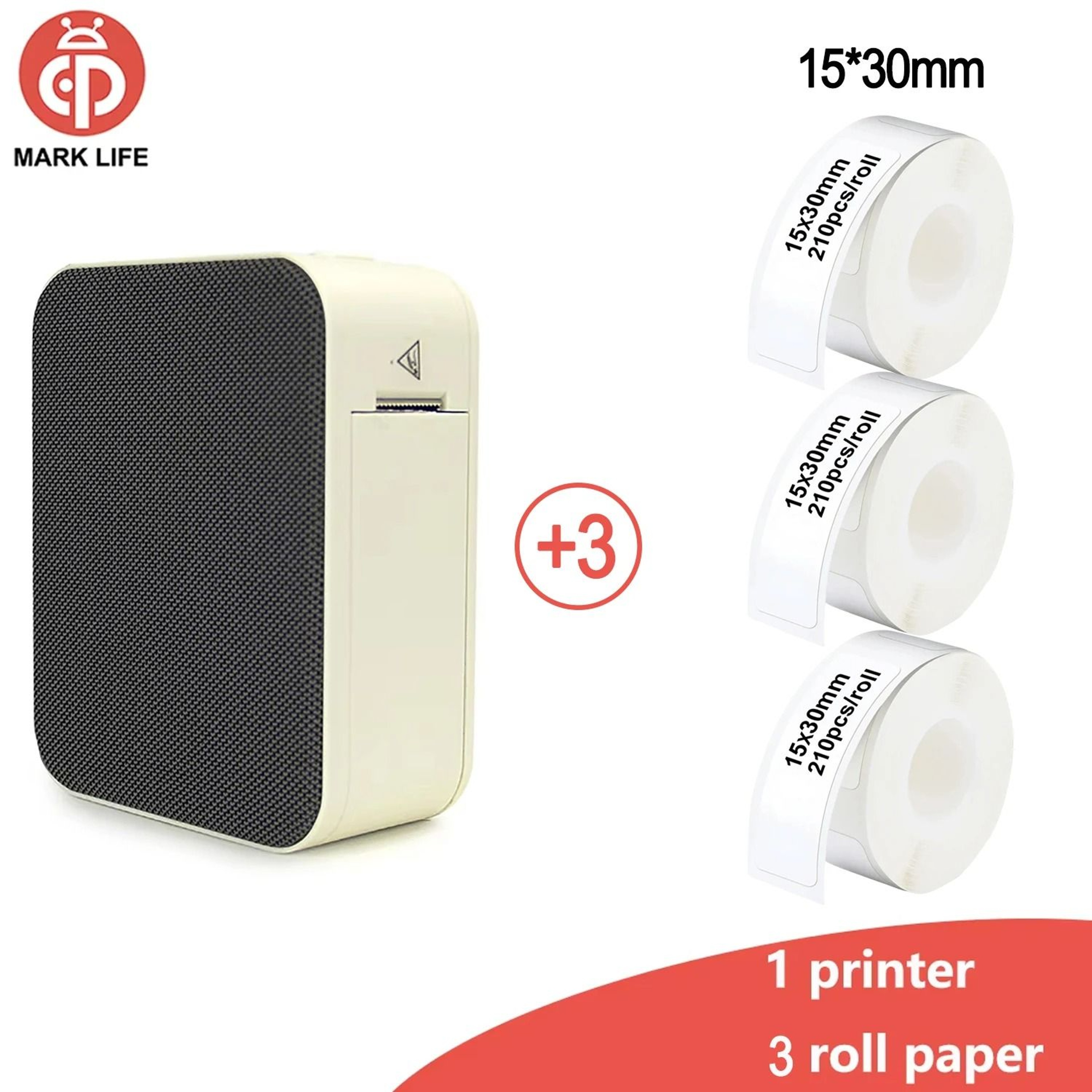 Marklife P15 Mini Bluetooth Thermal Label Printer Inkless Sticker Maker For Home Office  DIY Crafts 16