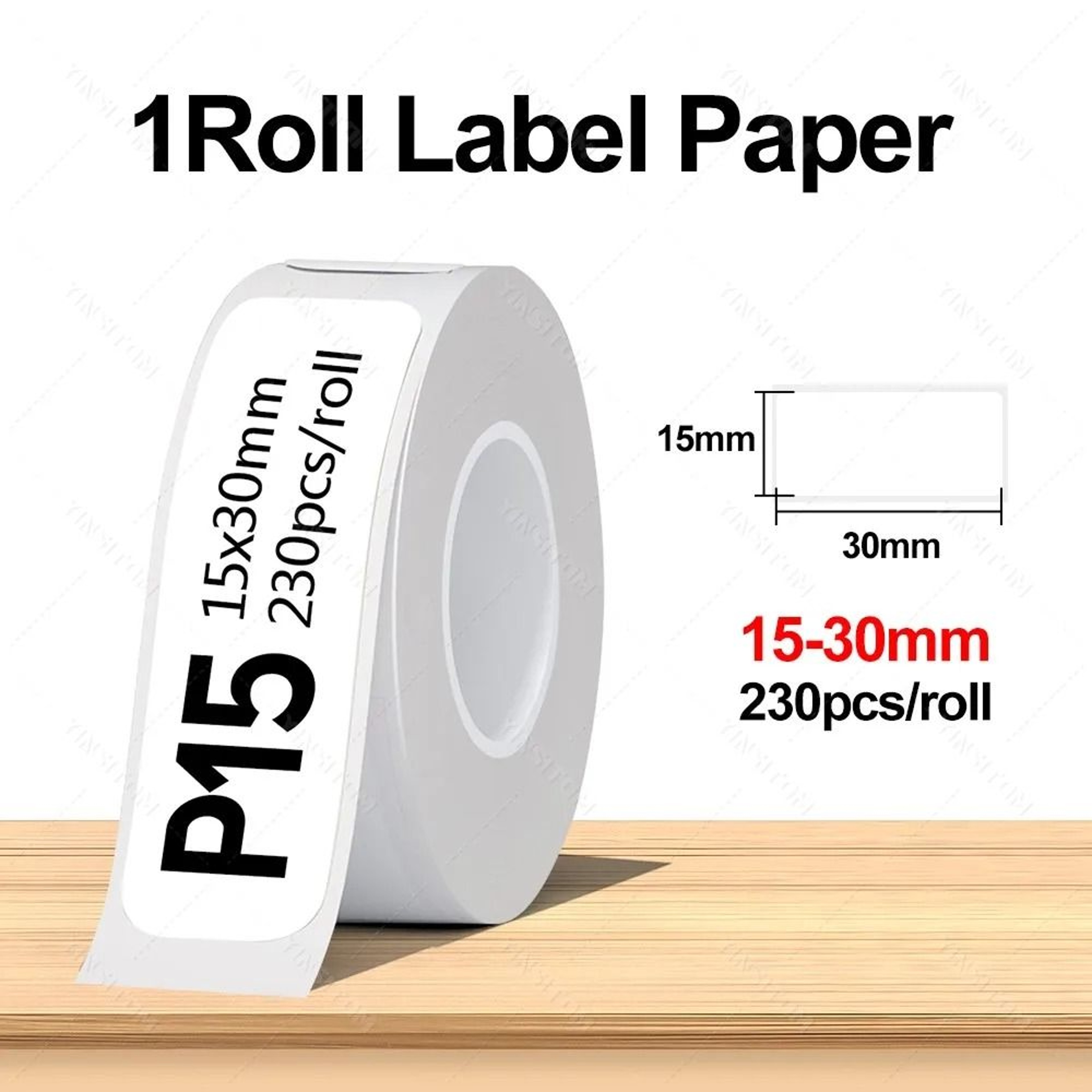 P15 Portable Bluetooth Mini Thermal Label Maker Inkless Sticker Machine For Home Office  Retail 6