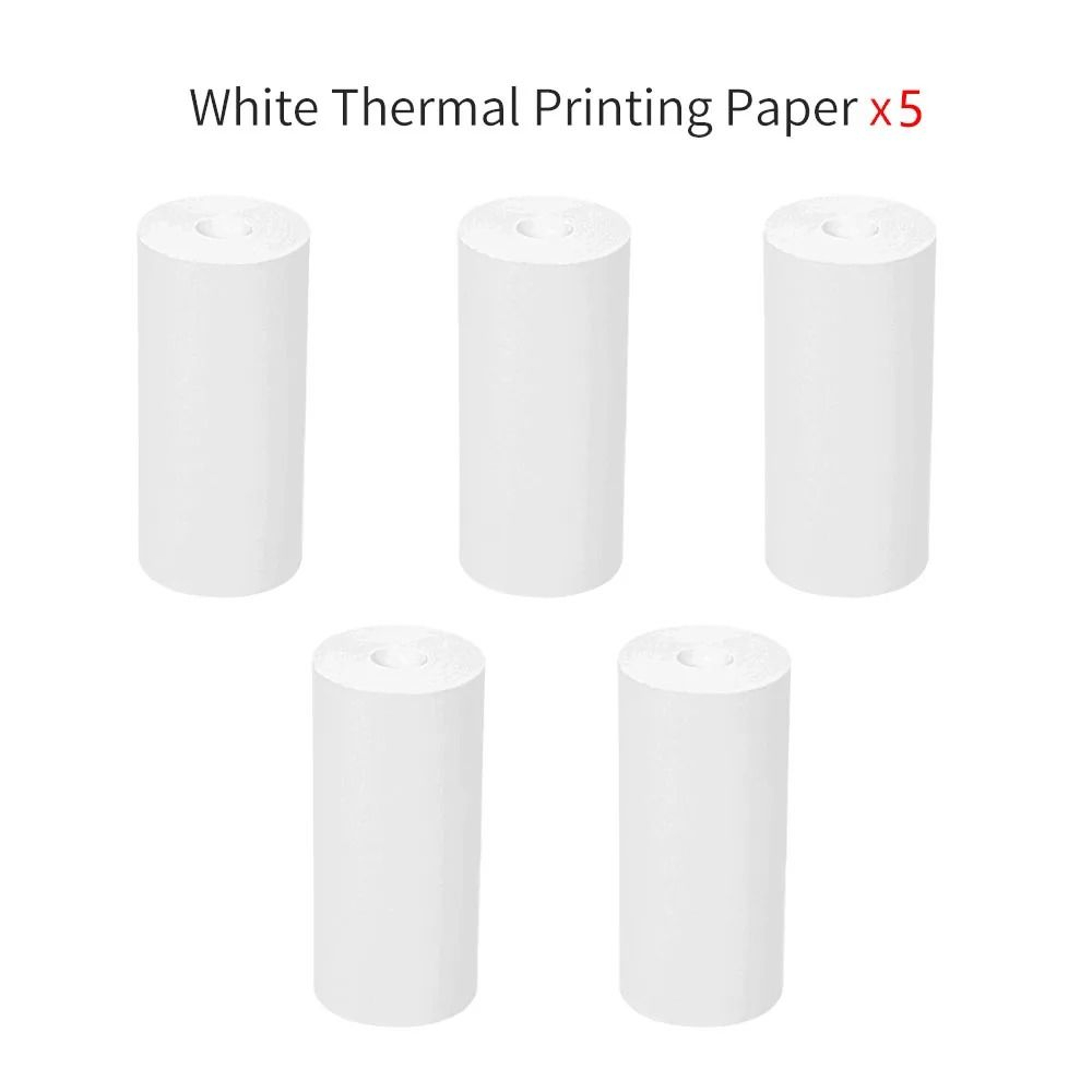 Mini Portable Thermal Paper Rolls HD 57x25mm SelfAdhesive Sticker Label Rolls For Pocket Printers 11