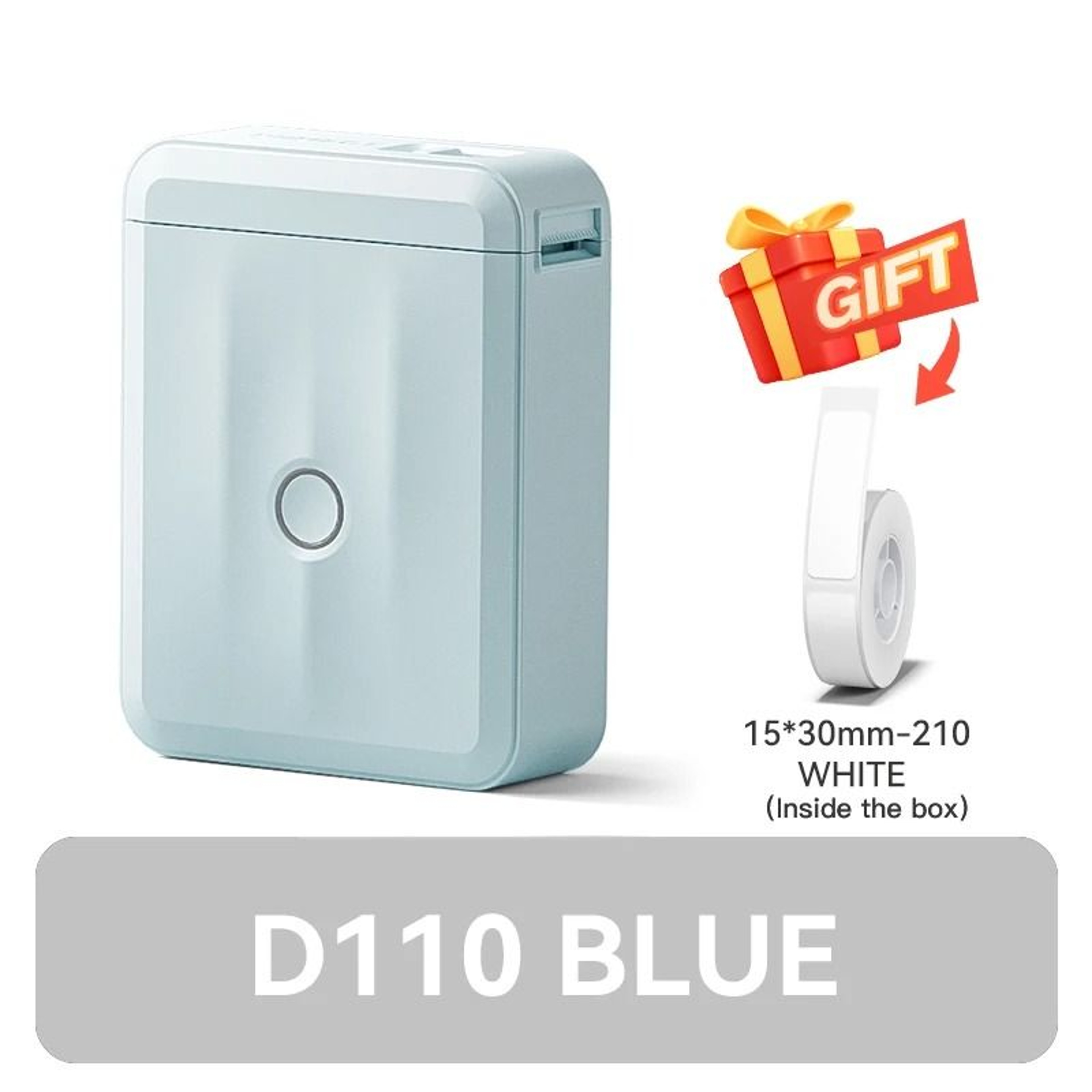 D110M Niimbot Wireless Bluetooth Mini Thermal Label Printer Portable Barcode Marker 12