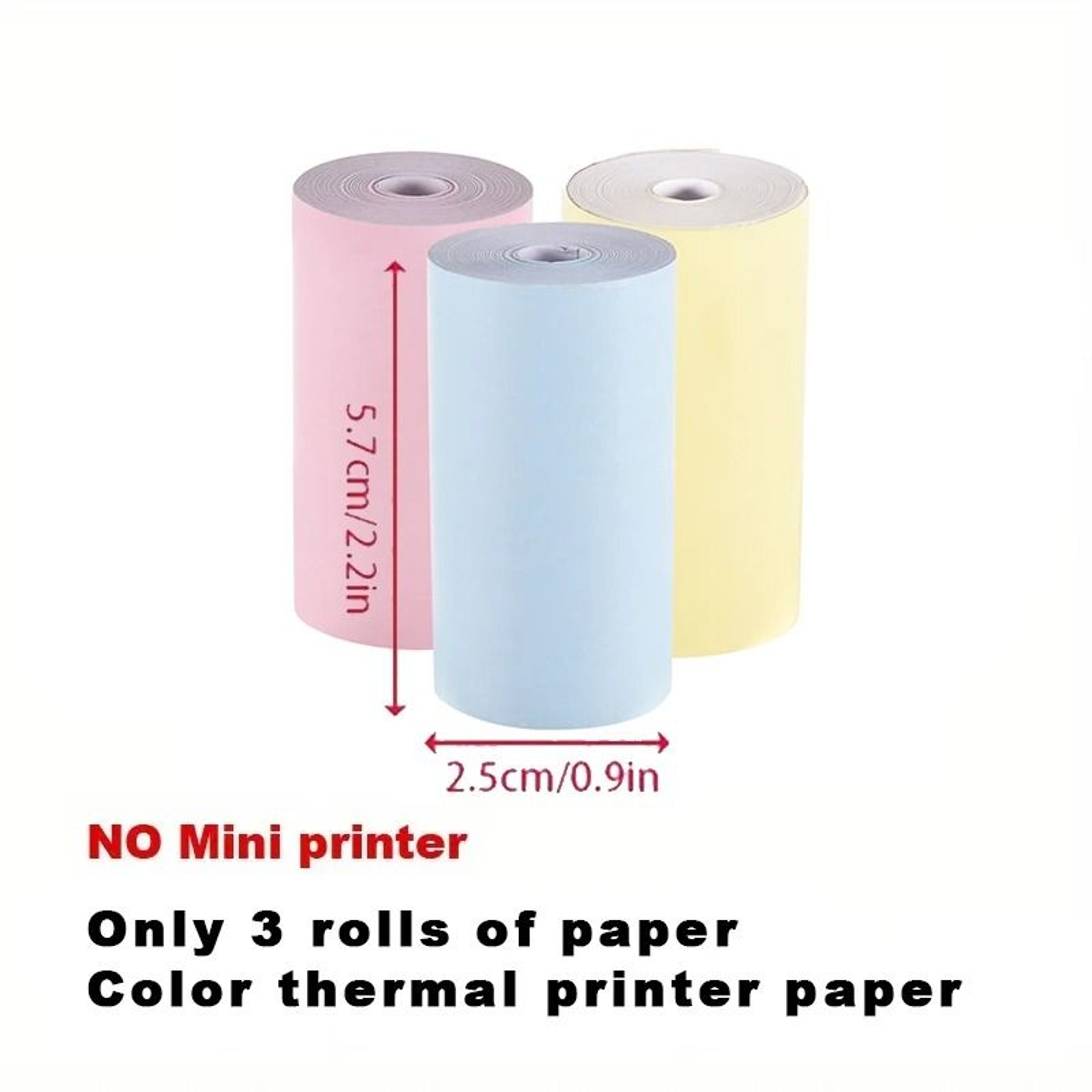 Mini Portable Thermal Wireless Pocket Photo Printer  SelfAdhesive Label Maker 8