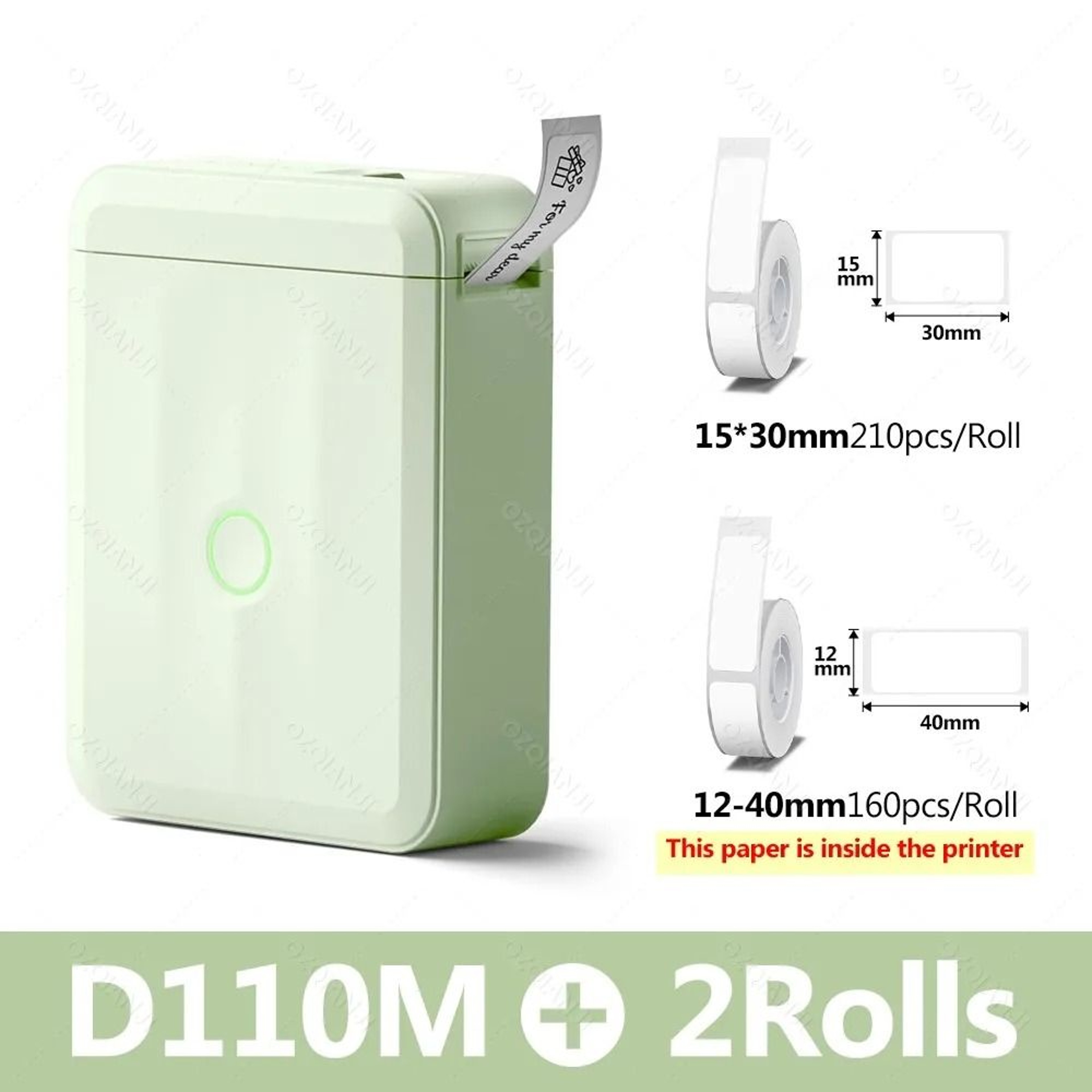 Niimbot D110 Smart Portable Label Printer Mini Pocket Bluetooth Thermal Sticker Maker 13