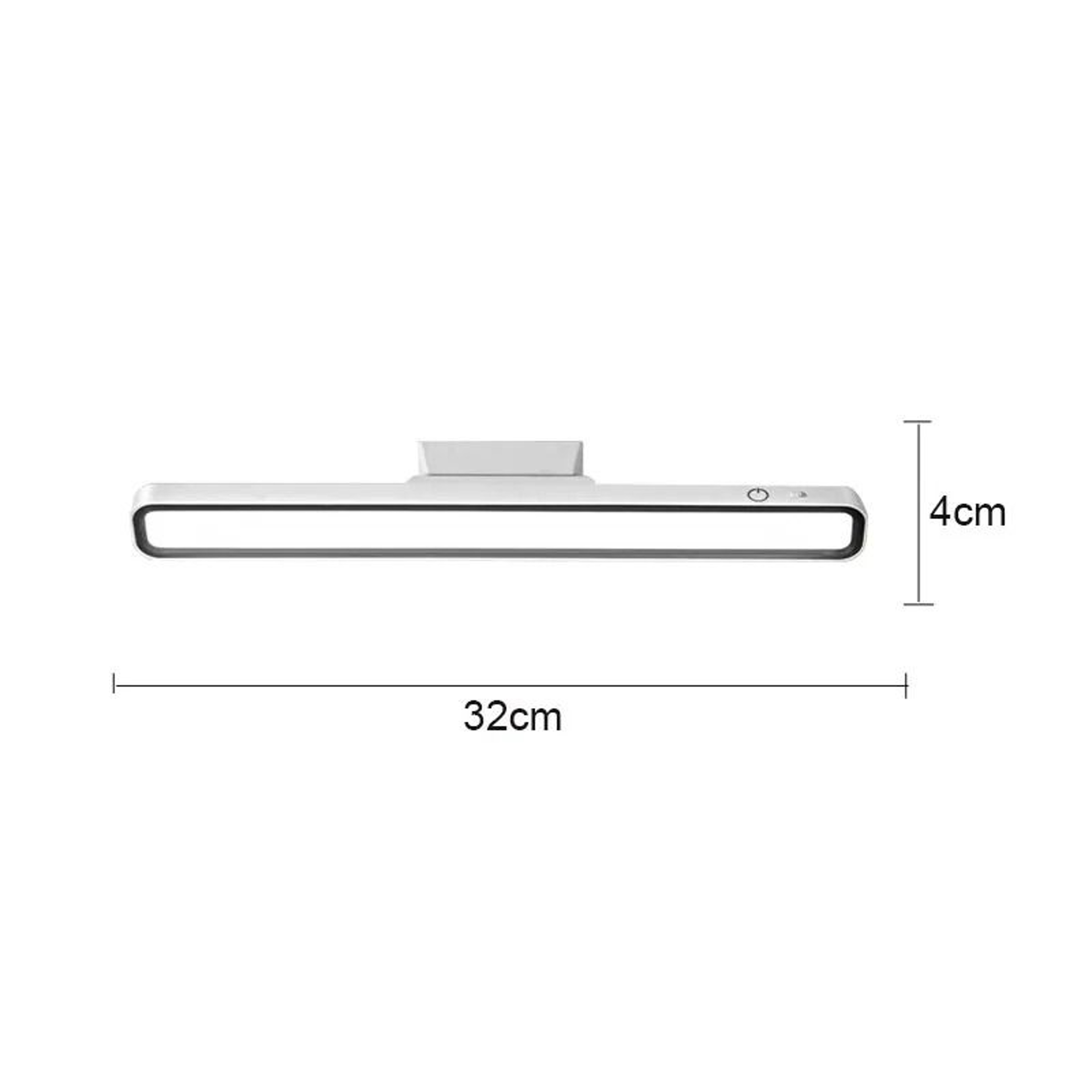 Magnetic Hanging LED Desk Lamp USB Rechargeable Stepless Dimming Reading  Night Light 10