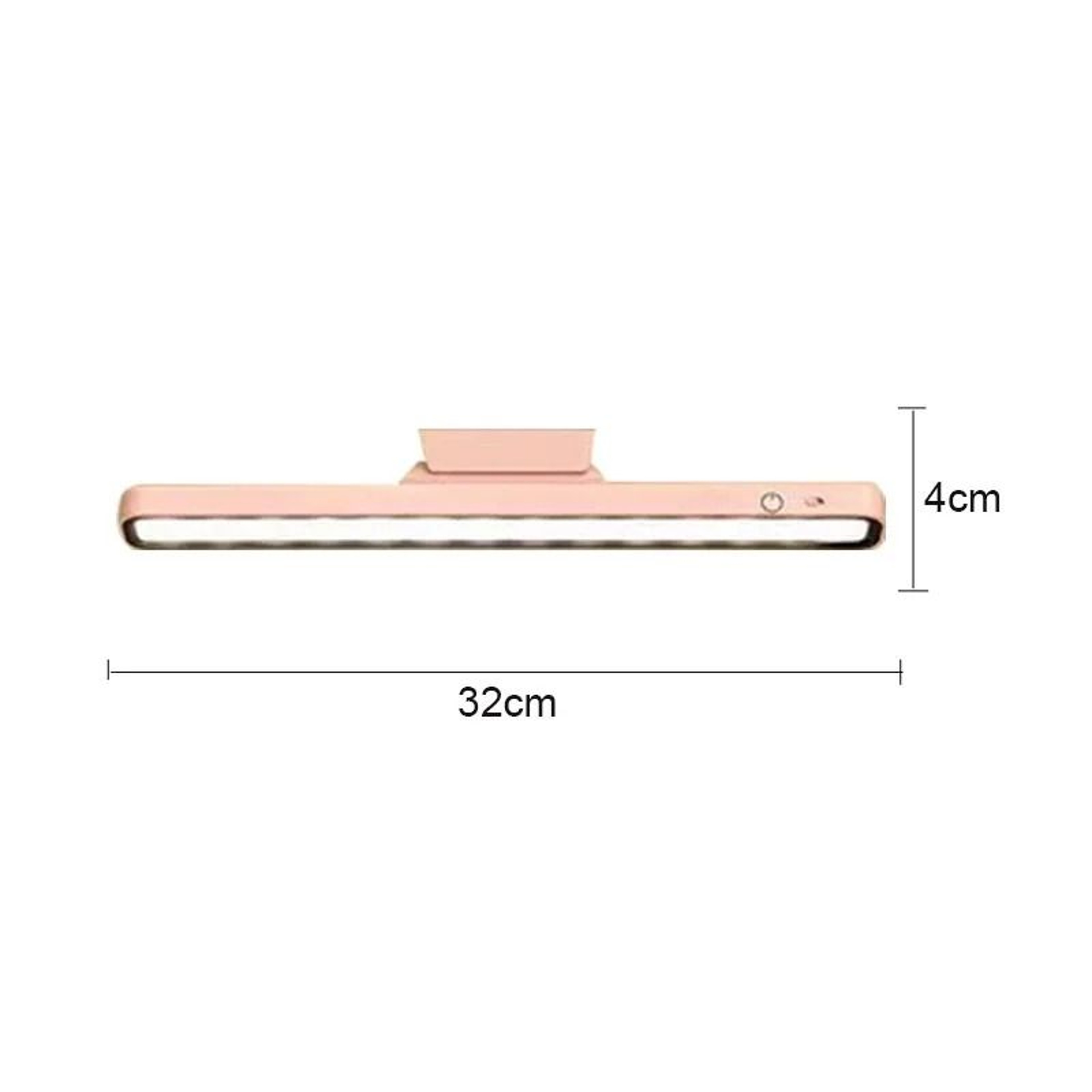 Magnetic UnderCabinet LED Light Bar  Rechargeable Wireless Wall  Desk Lamp With Stepless Dimming 9