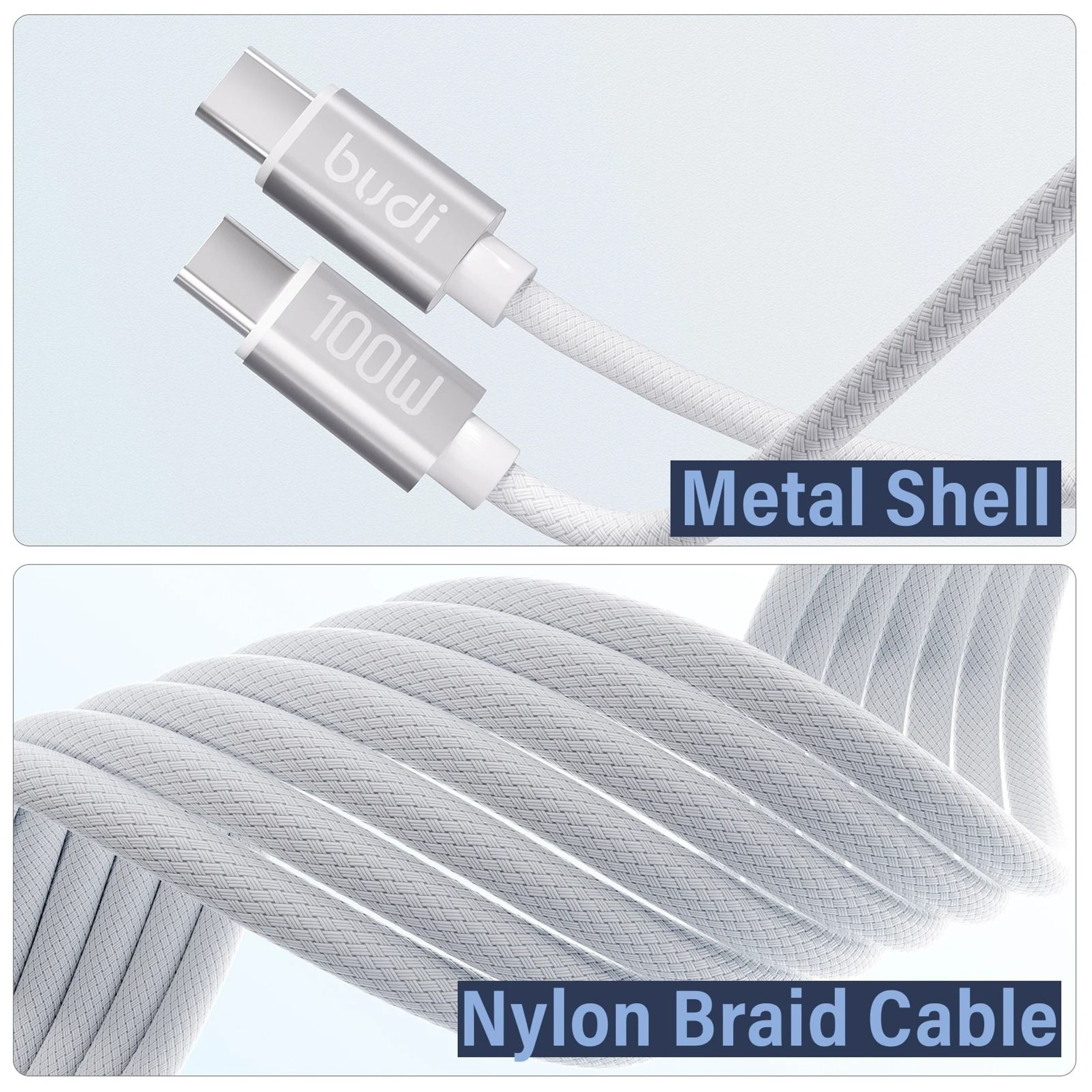 100W 2in1 USBC Fast Charging Cable With Magnetic Smartwatch Charger 5