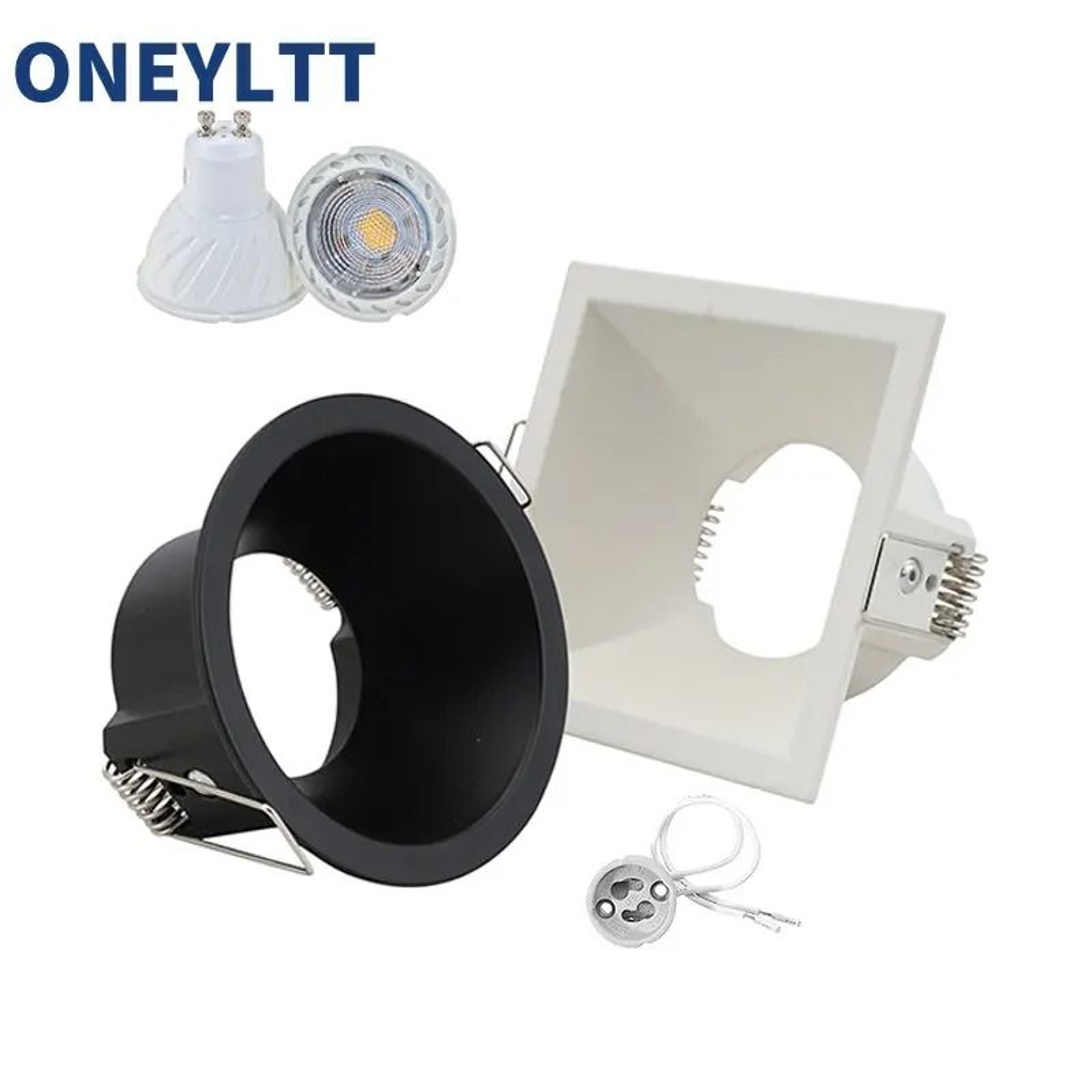Recessed GU10 MR16 Ceiling Spotlight Frame  Bathroom  Kitchen Downlight Bracket 0