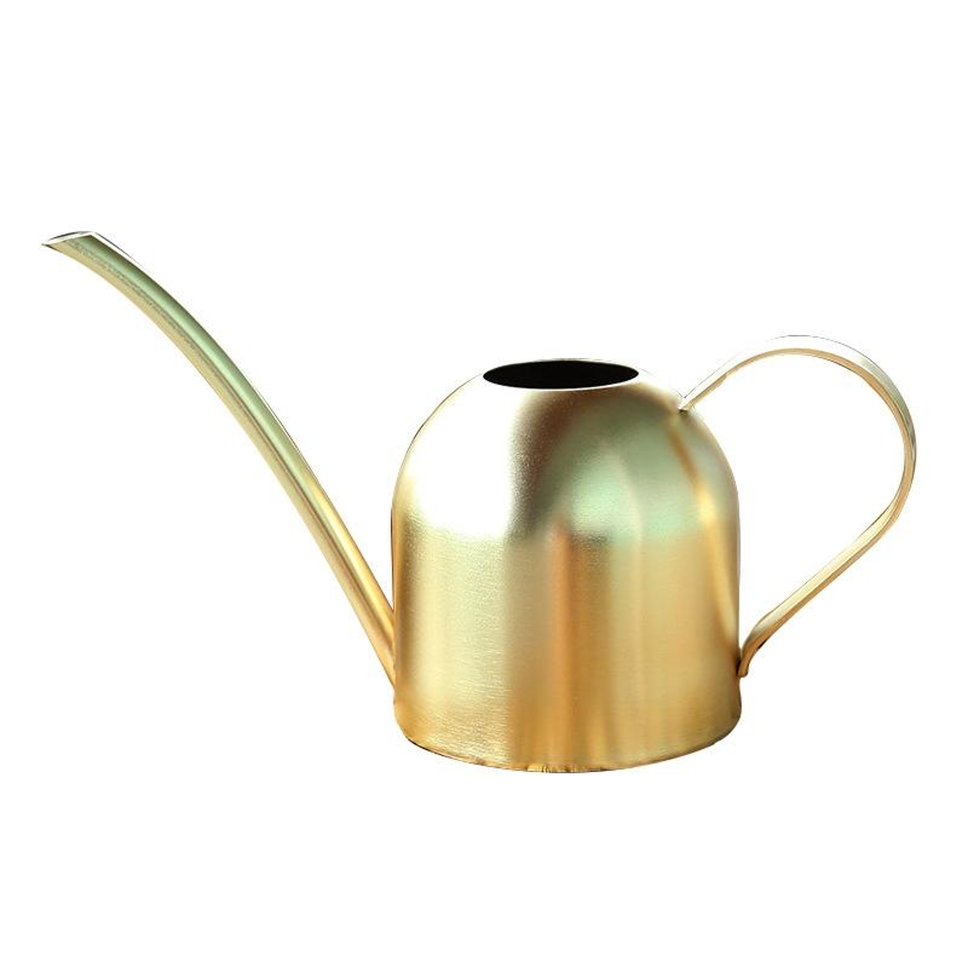 Stainless Steel Long Spout Watering Can for Indoor Plants and Gardening Sand Gold – view 8