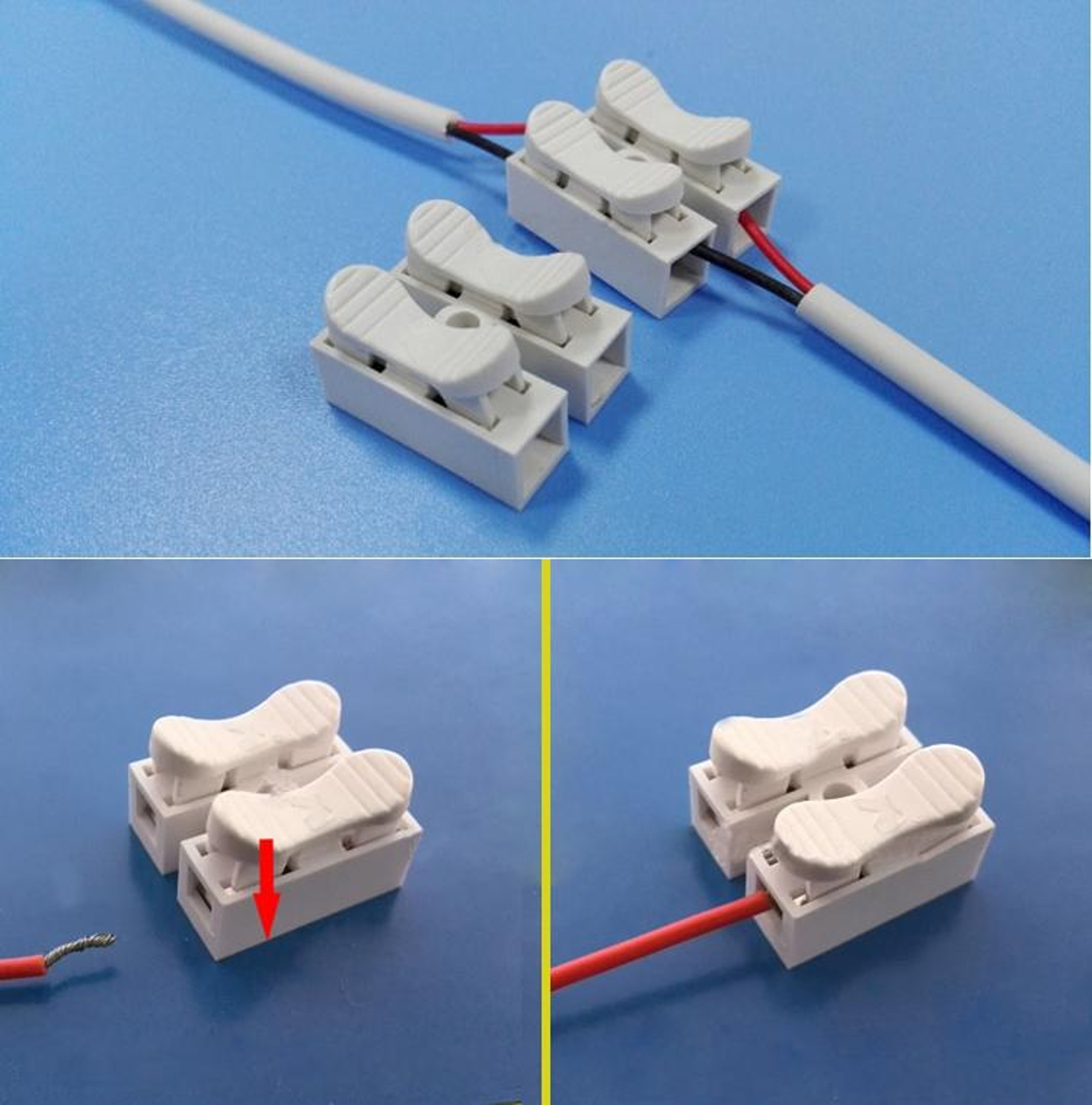 Way Quick Wire Connector Push In Terminal Electrical Wiring – view 6