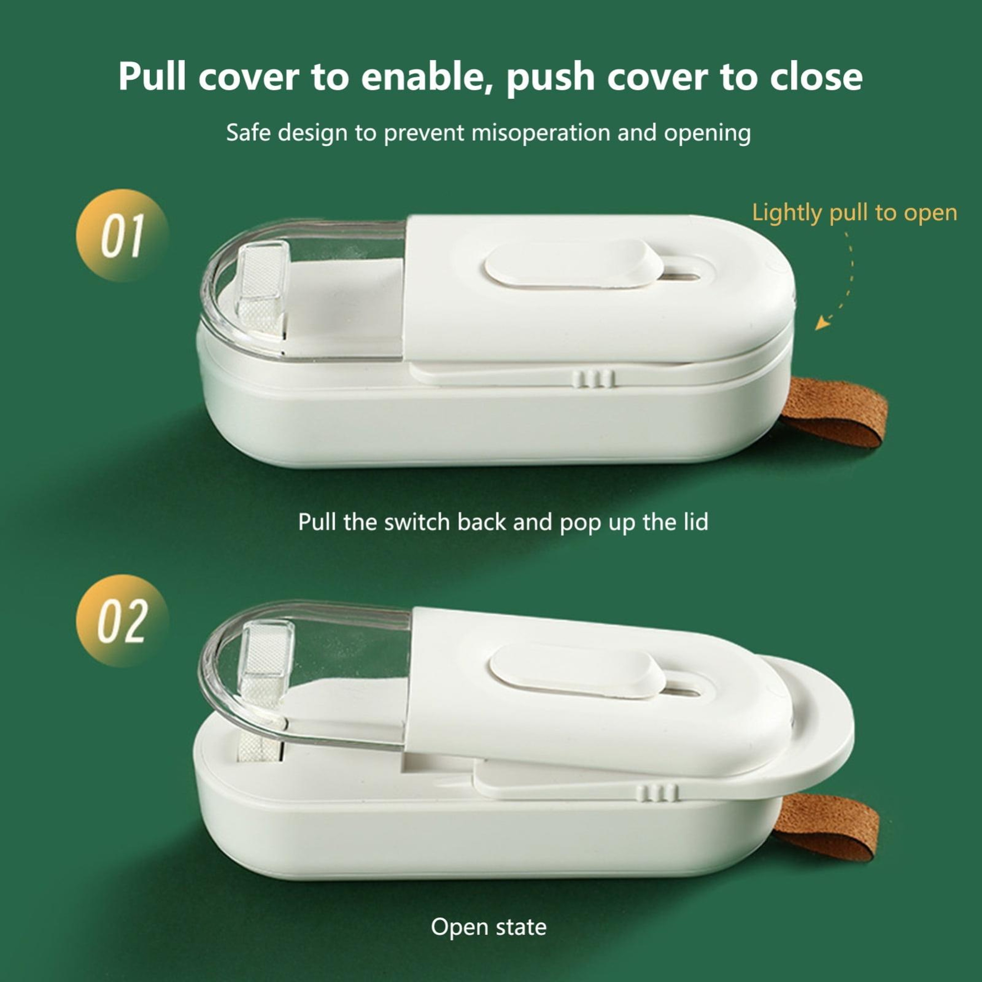 Magnetic Mini Handheld Vacuum Sealer Machine Portable Food Packaging Sealer with Cutter – view 5