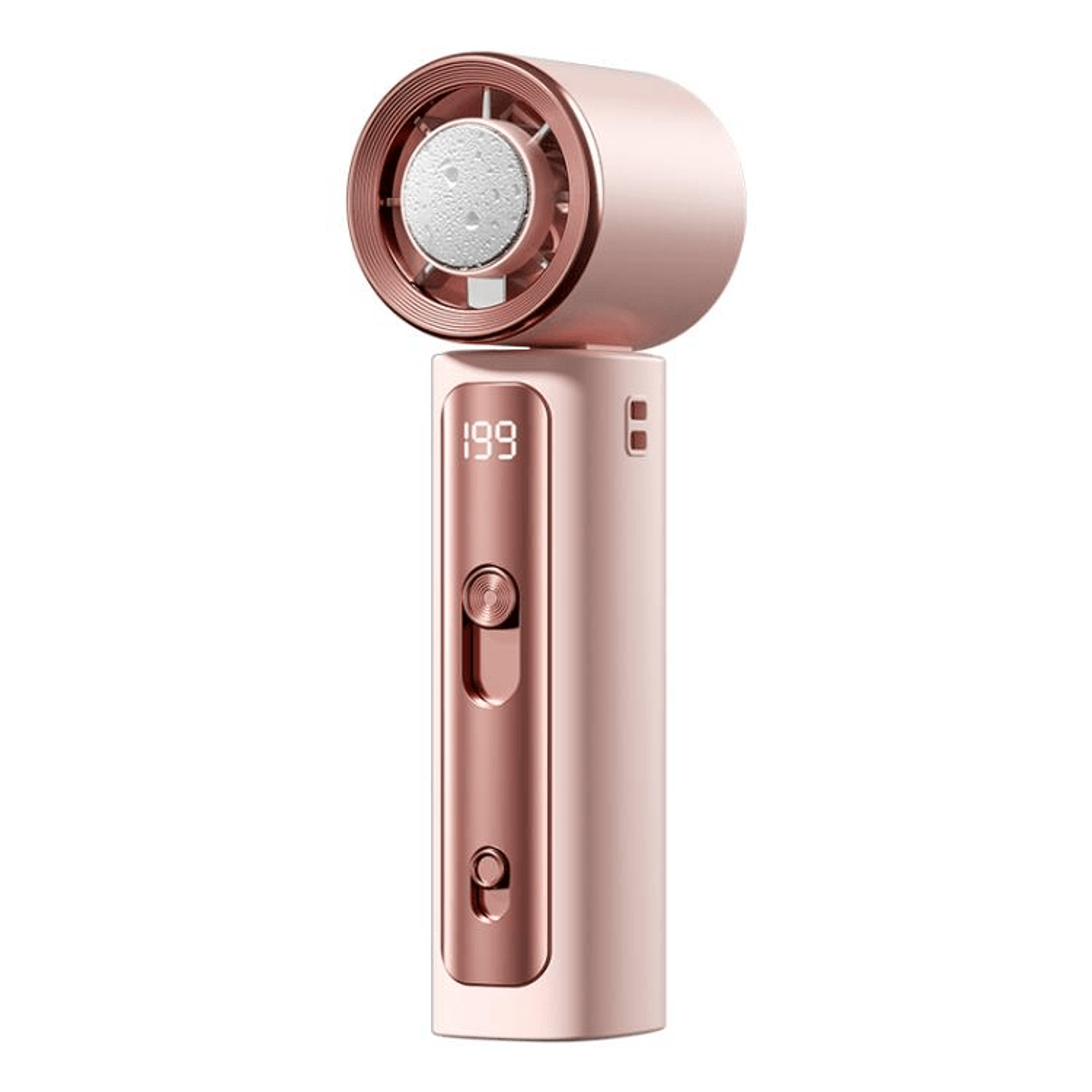 Portable Handheld Cooling Fan With Digital Display Rechargeable Mini Cooling Fan 13