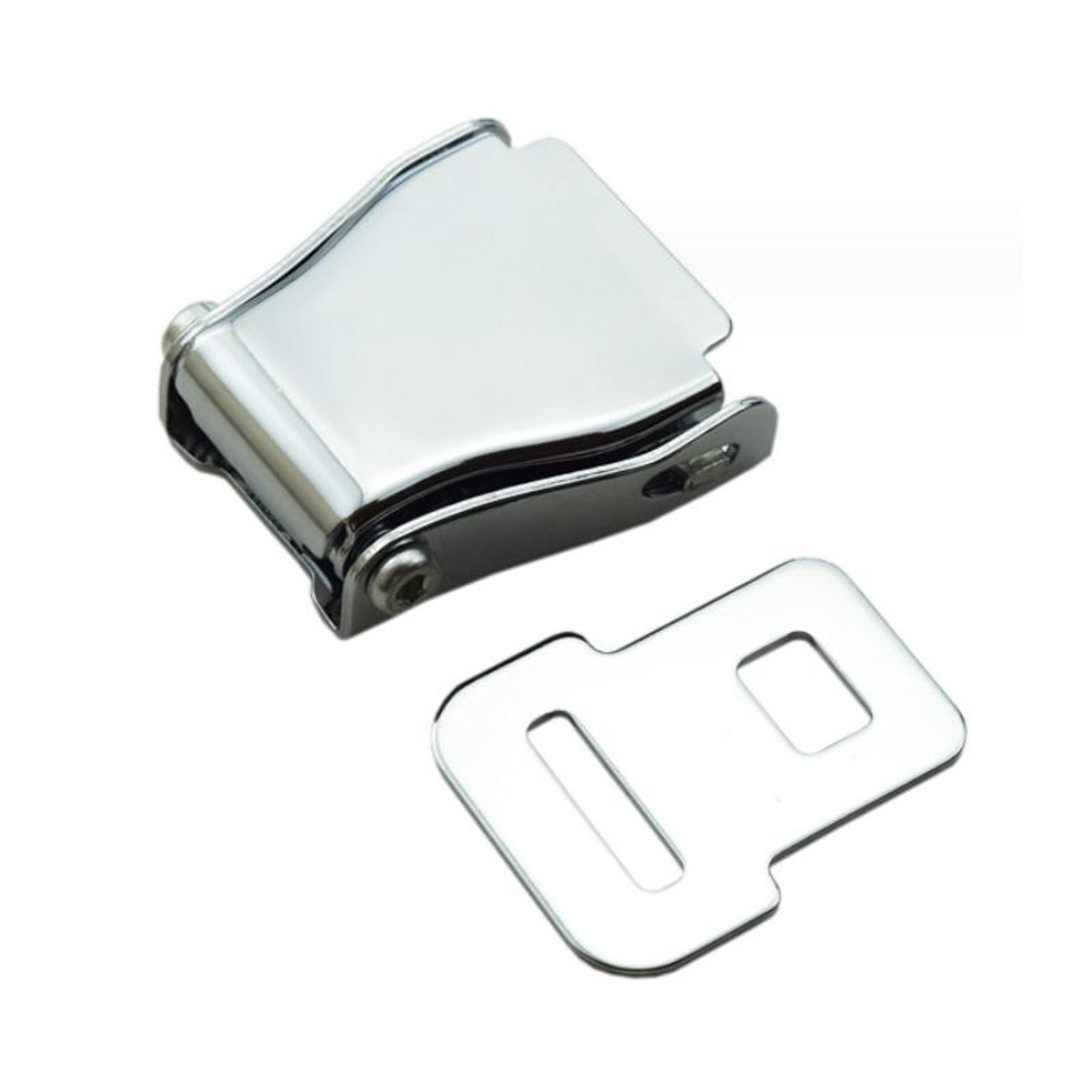 Heavy Duty Aircraft Seat Belt Buckle for Car, Ship & Playground Safety Hardware – view 1