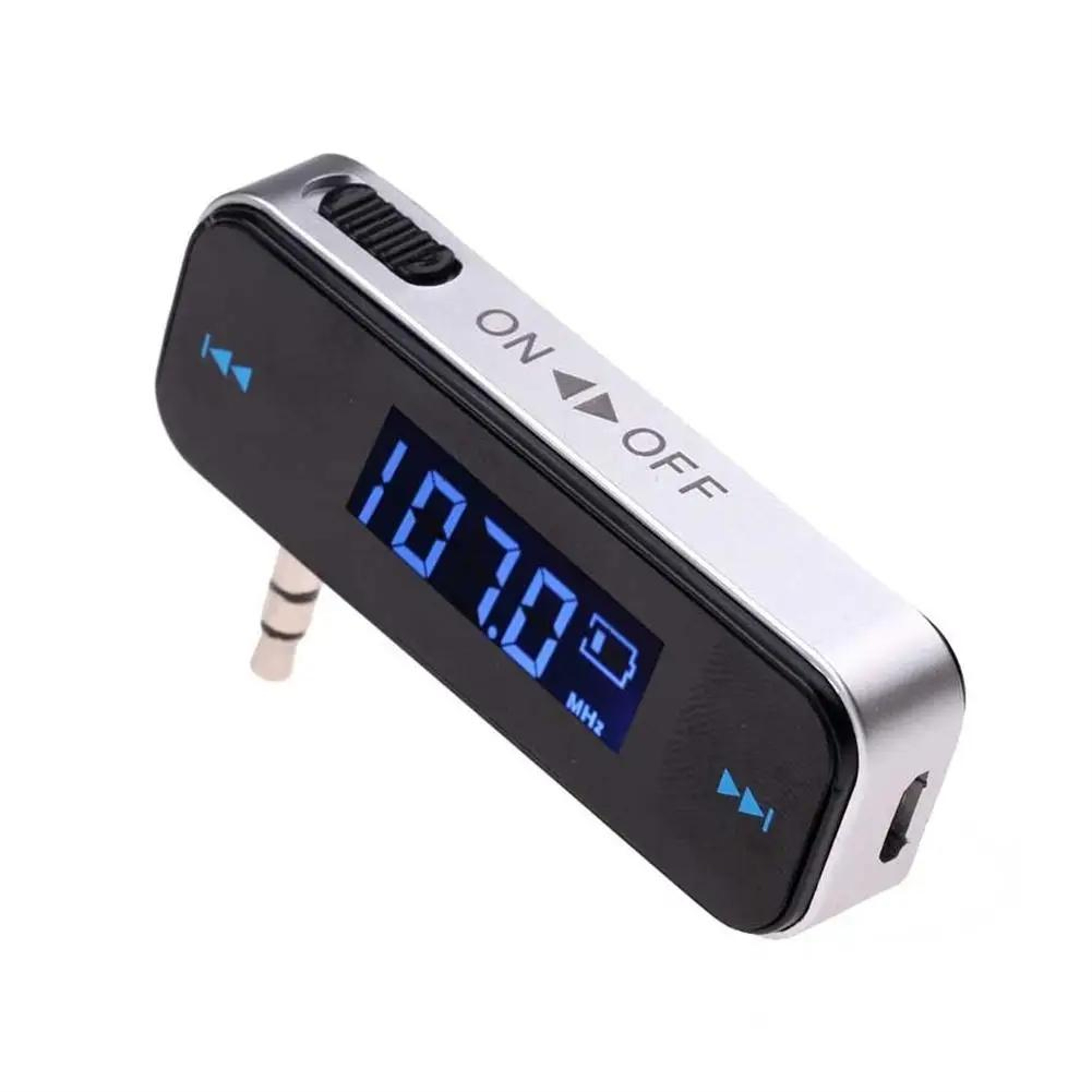 Mini FM Transmitter for Car Wireless MP3 Audio Adapter Car Radio Modulator – view 2