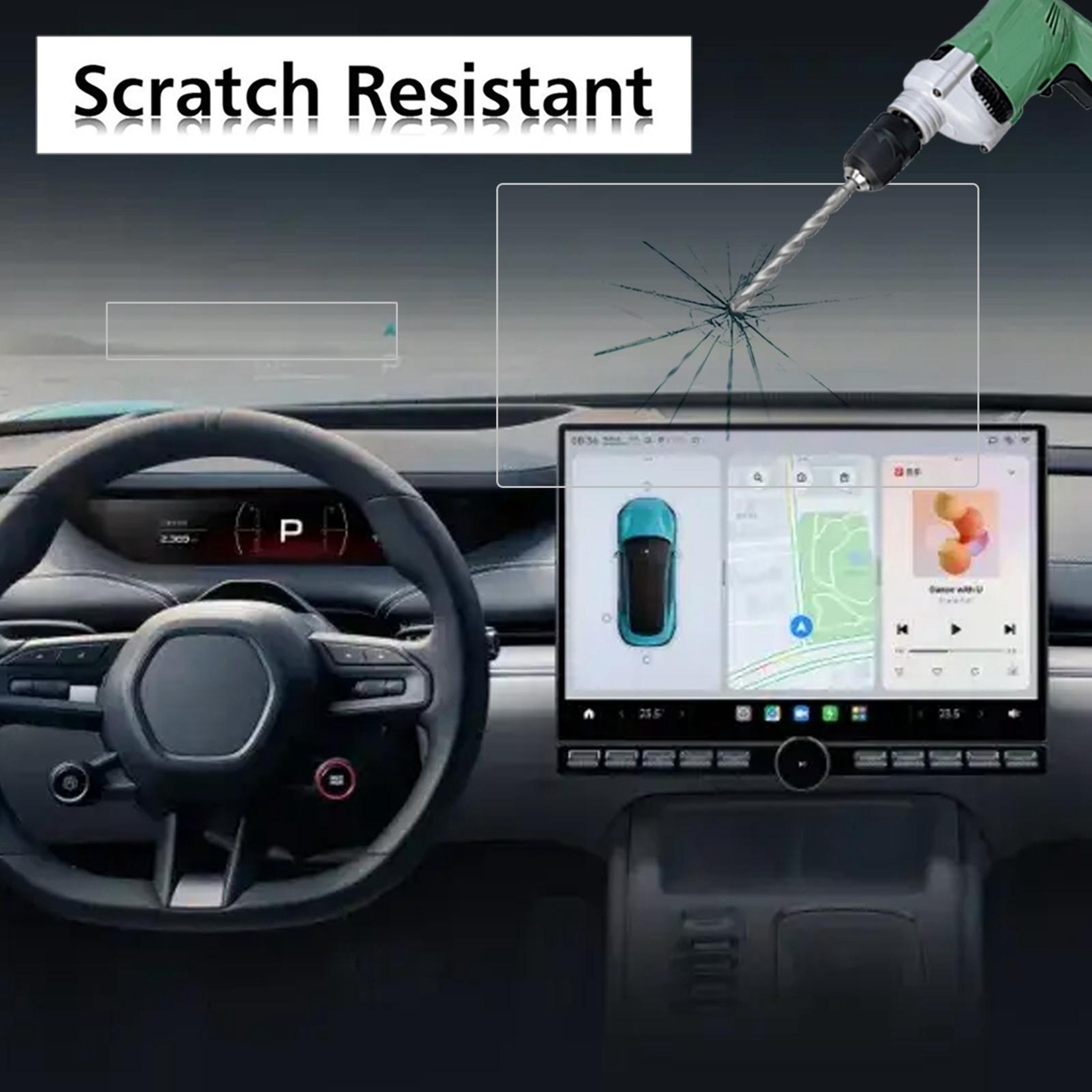 Car Navigator Tempered Glass Screen Protector for Car Navigation GPS Display – view 4