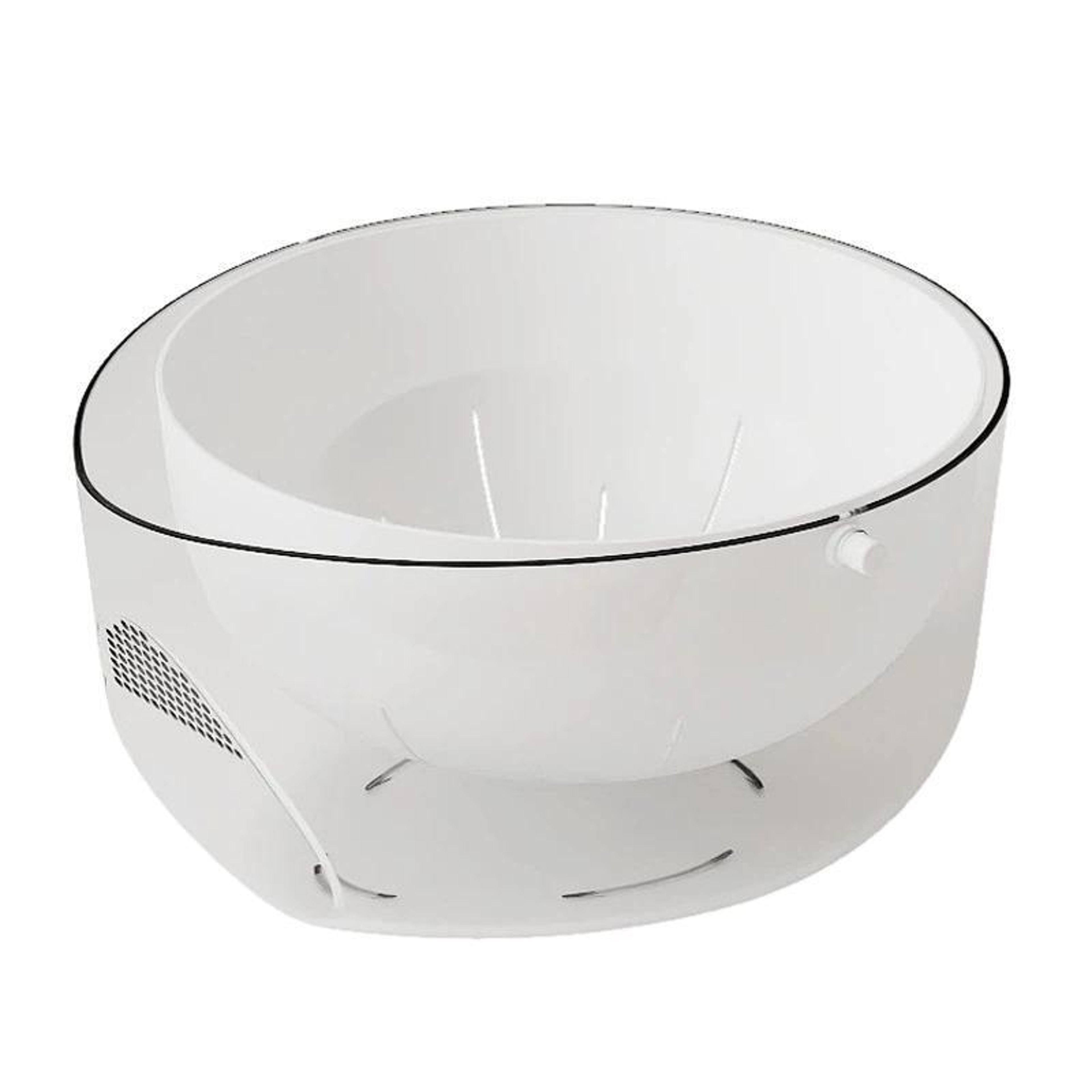 DoubleLayer Fruit  Vegetable Washing  Draining Basket  MultiFunction Kitchen Strainer  Rice Basin 0