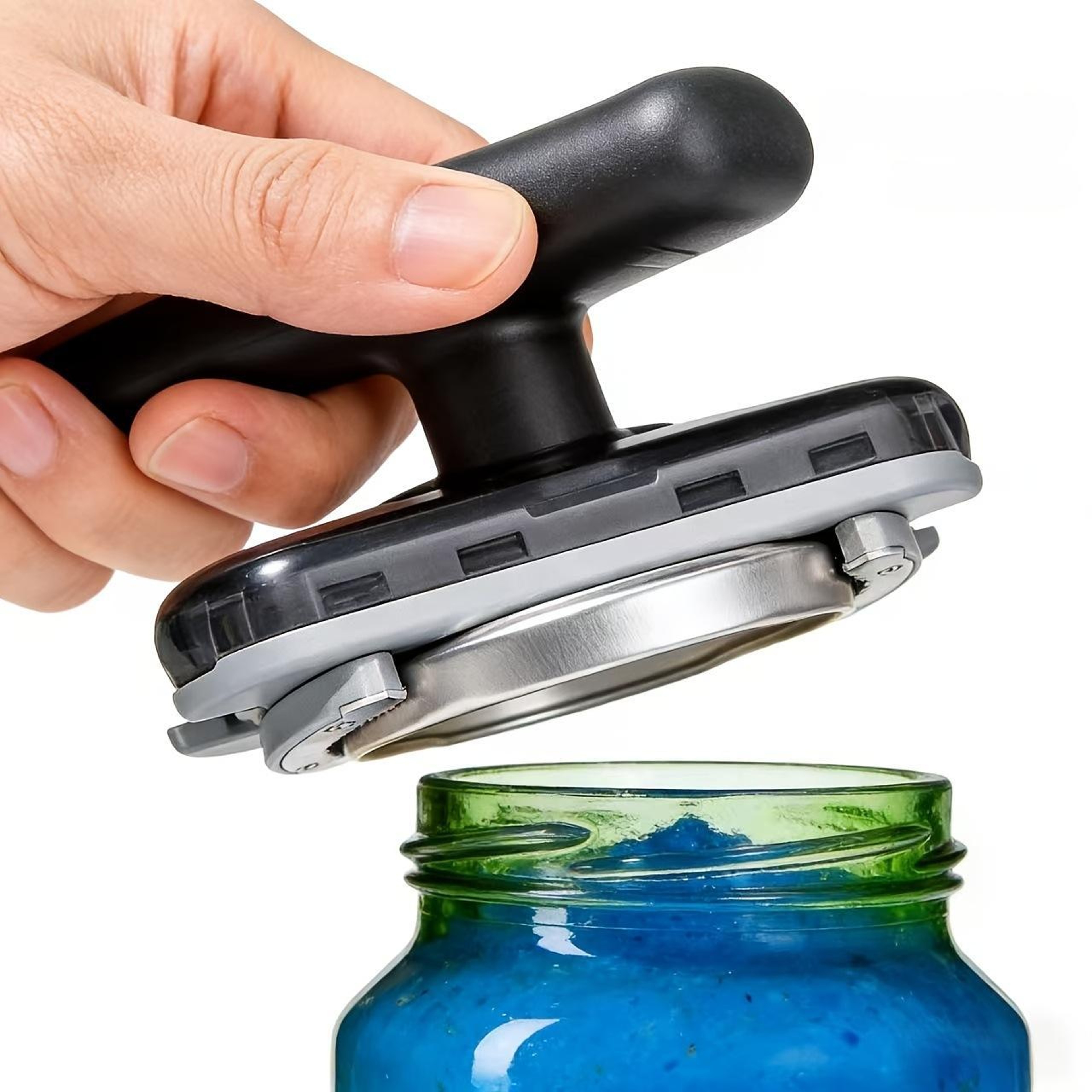 LsCook Multifunctional Bottle & Can Opener Non-Slip Adjustable Jar Lid Opener for Easy Kitchen Use – view 2