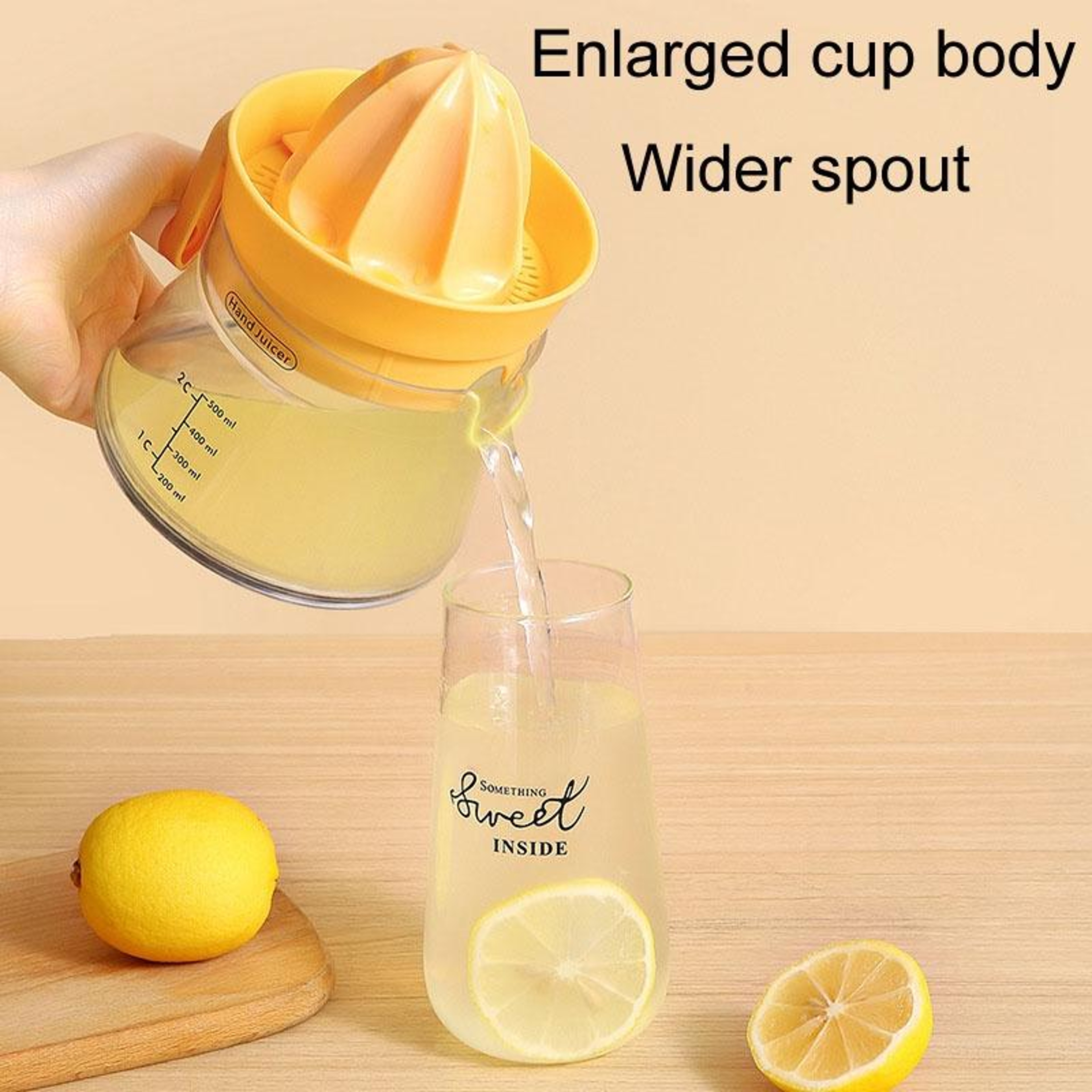 Hand Crank Manual Juicer Portable Fruit Extractor Kitchen Juicer – view 6